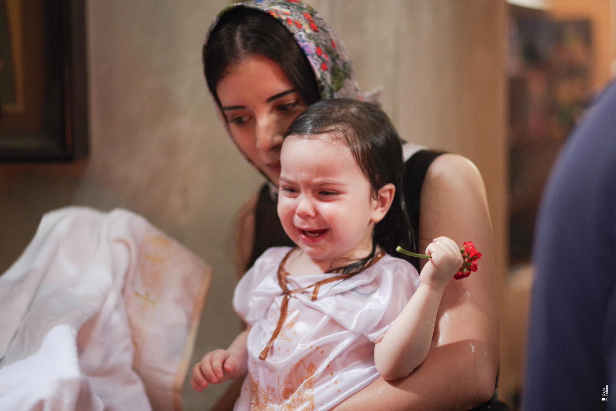 Крещение Сенаки. Портретный фотограф Денис Милютин