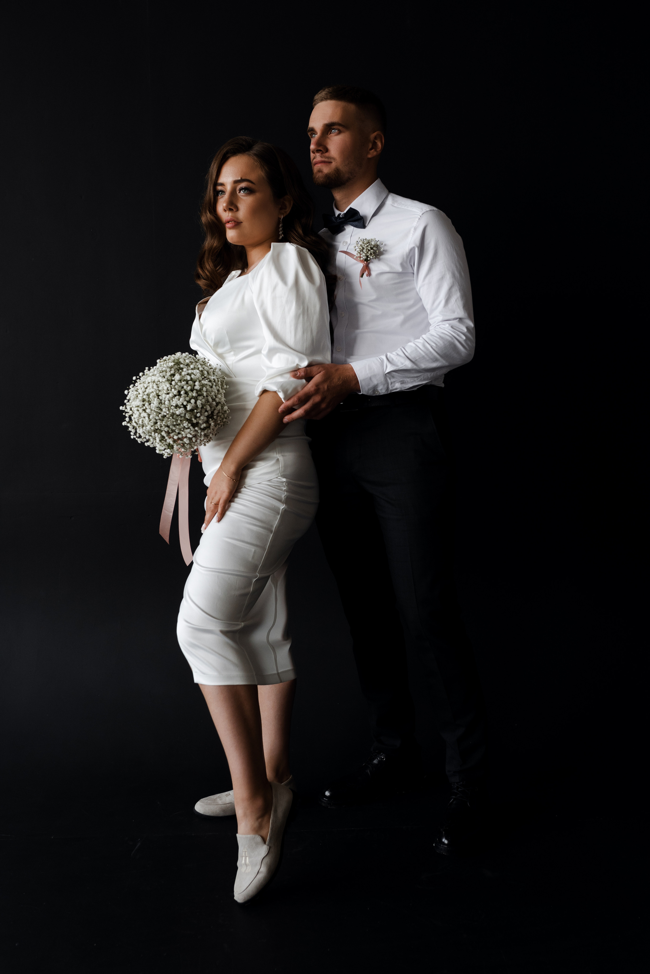 Свадебная фотосъемка в фотостулии. Фотограф в Уфе Комягина Анастасия