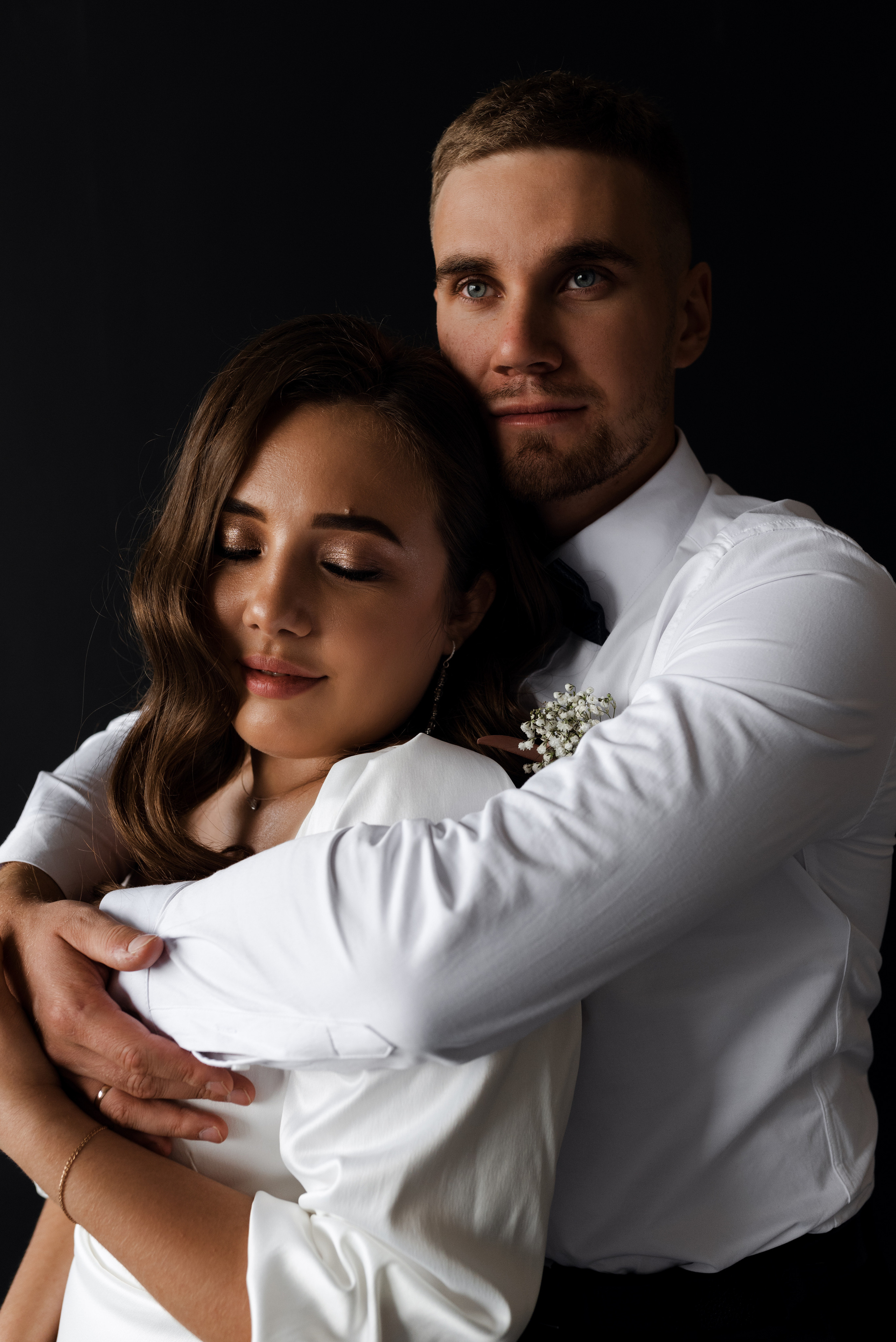 Свадебная фотосъемка в фотостулии. Фотограф в Уфе Комягина Анастасия