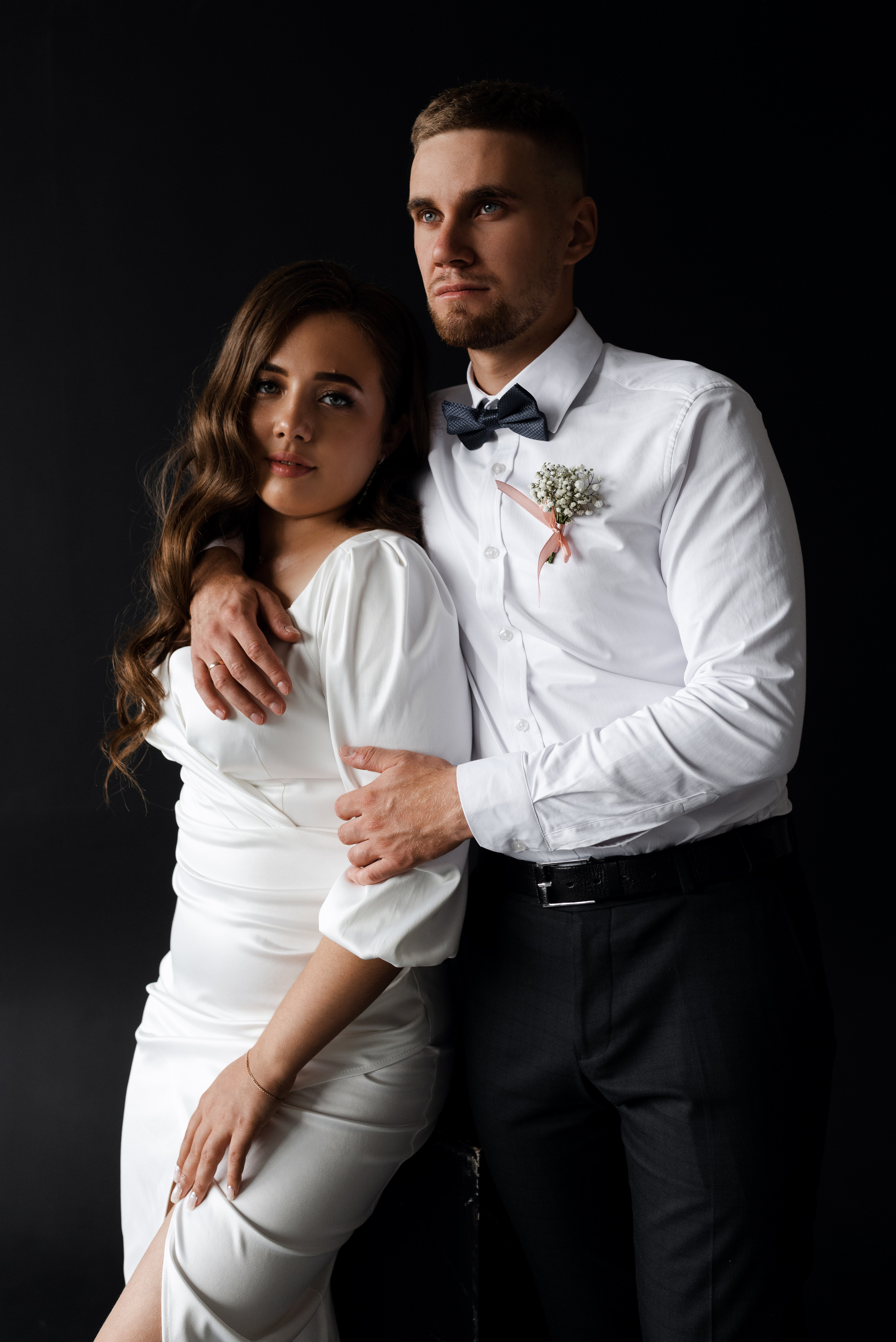 Свадебная фотосъемка в фотостулии. Фотограф в Уфе Комягина Анастасия