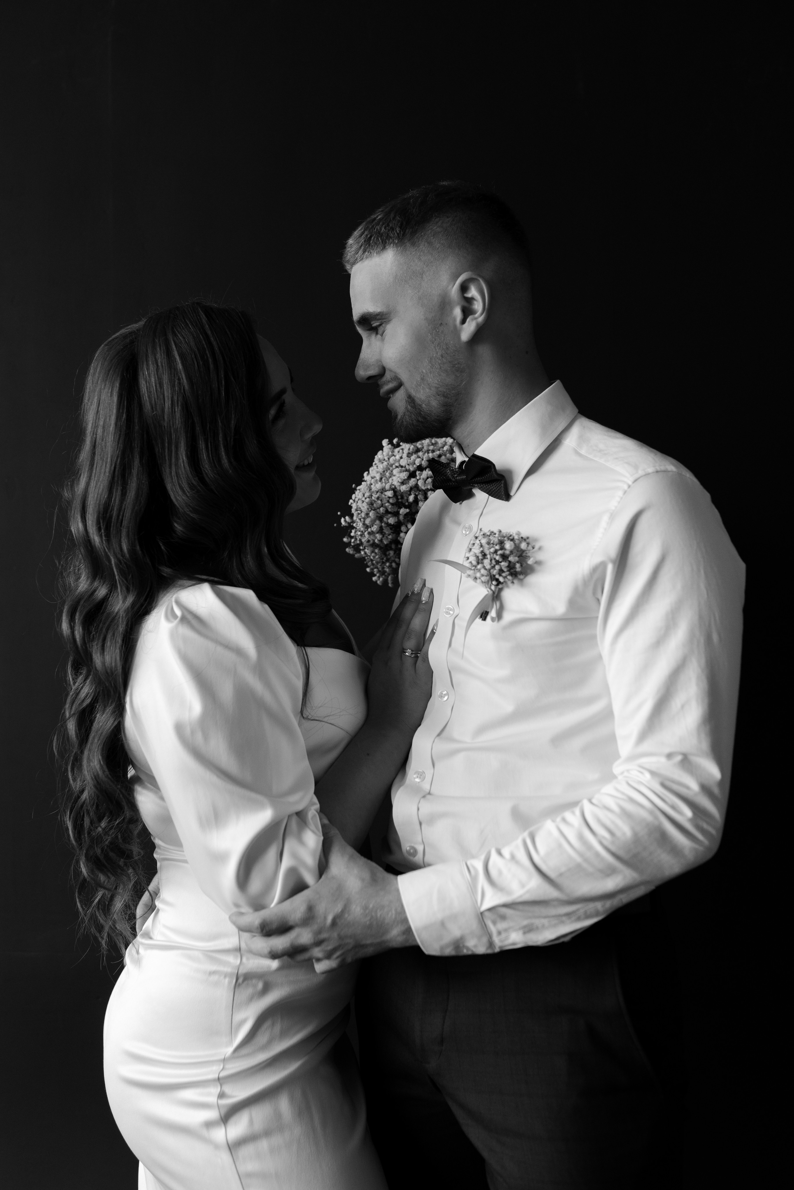 Свадебная фотосъемка в фотостулии. Фотограф в Уфе Комягина Анастасия