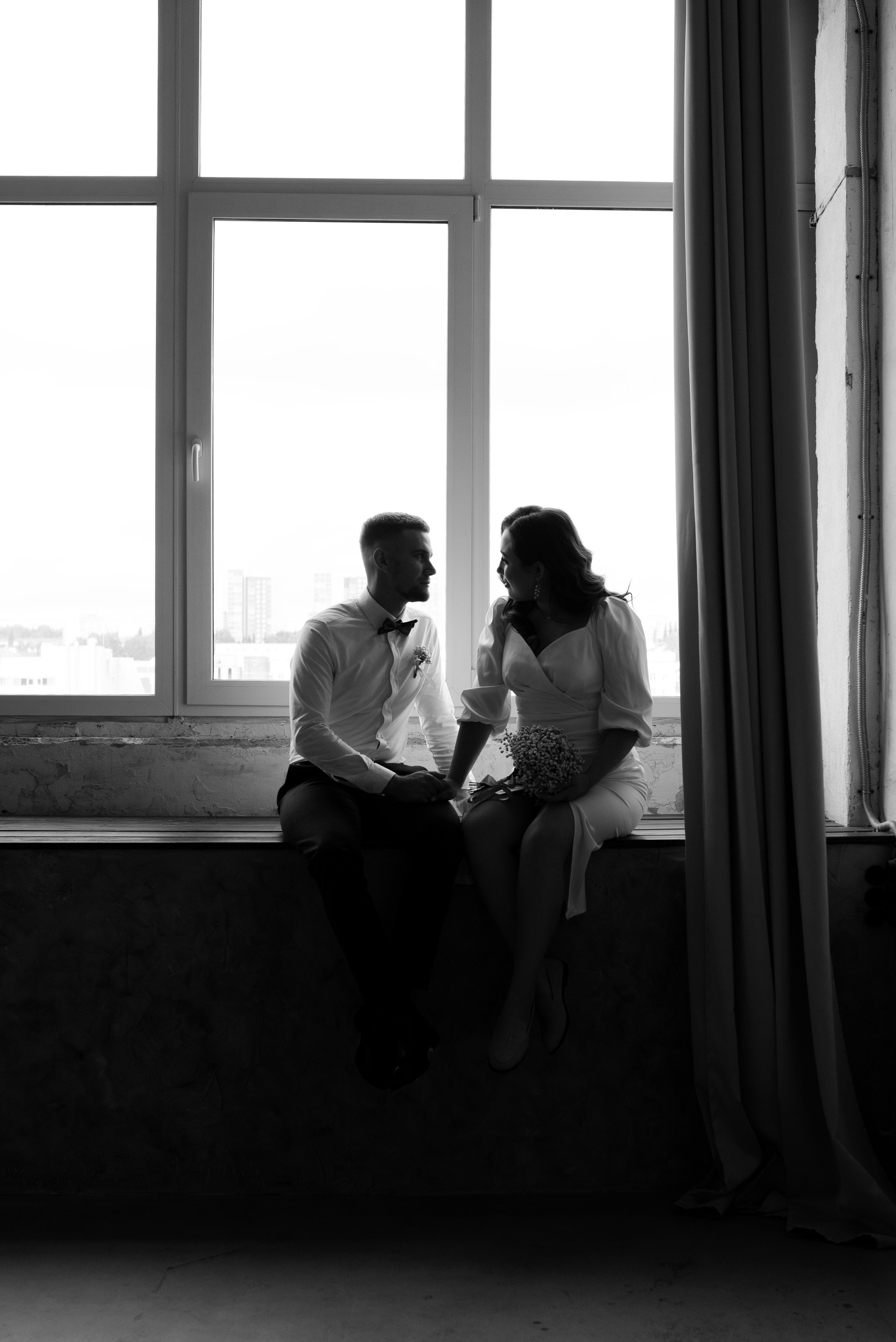 Свадебная фотосъемка в фотостулии. Фотограф в Уфе Комягина Анастасия