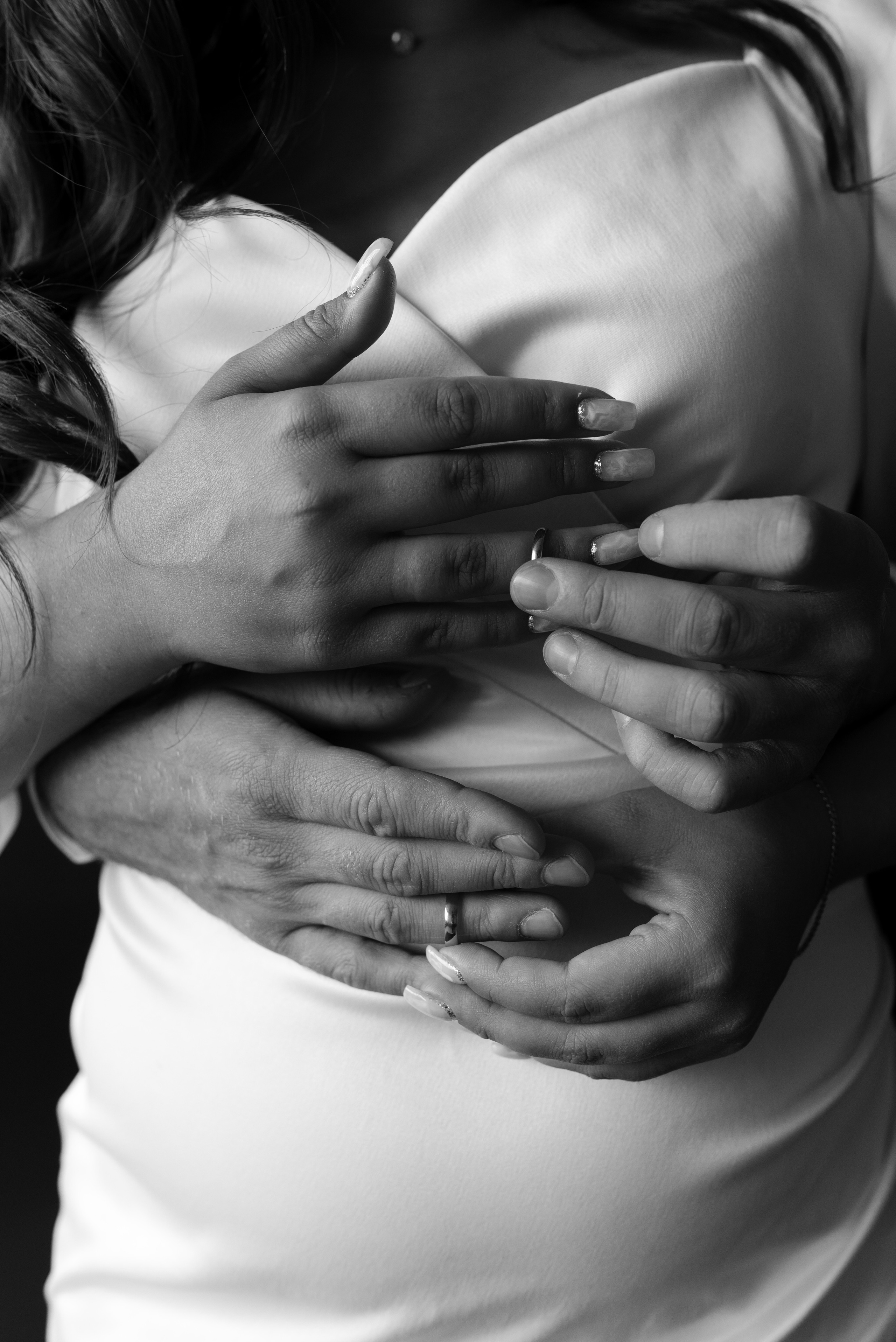 Свадебная фотосъемка в фотостулии. Фотограф в Уфе Комягина Анастасия