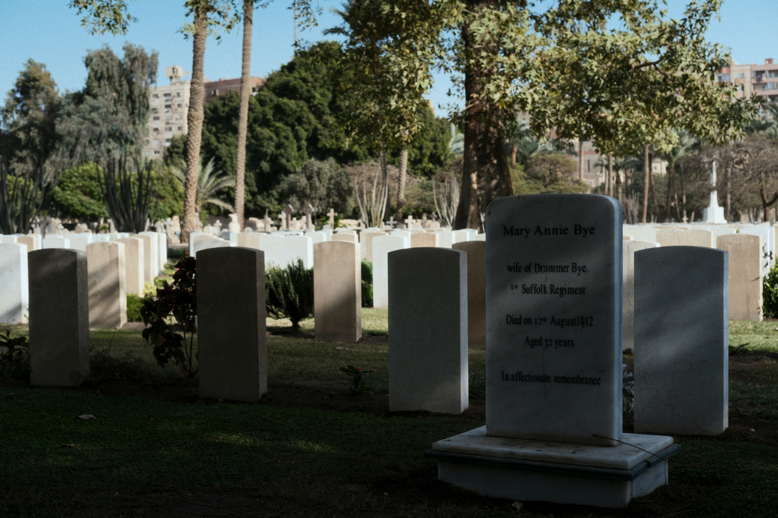 War Memorial Cemetery / Cairo, Egypt AW25. Фотограф Юрин Евгений