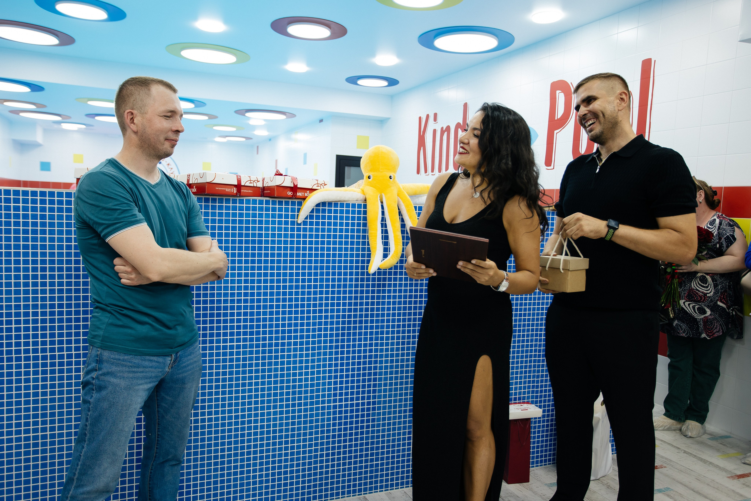 Открытие бассейна. Фотограф в Иркутске