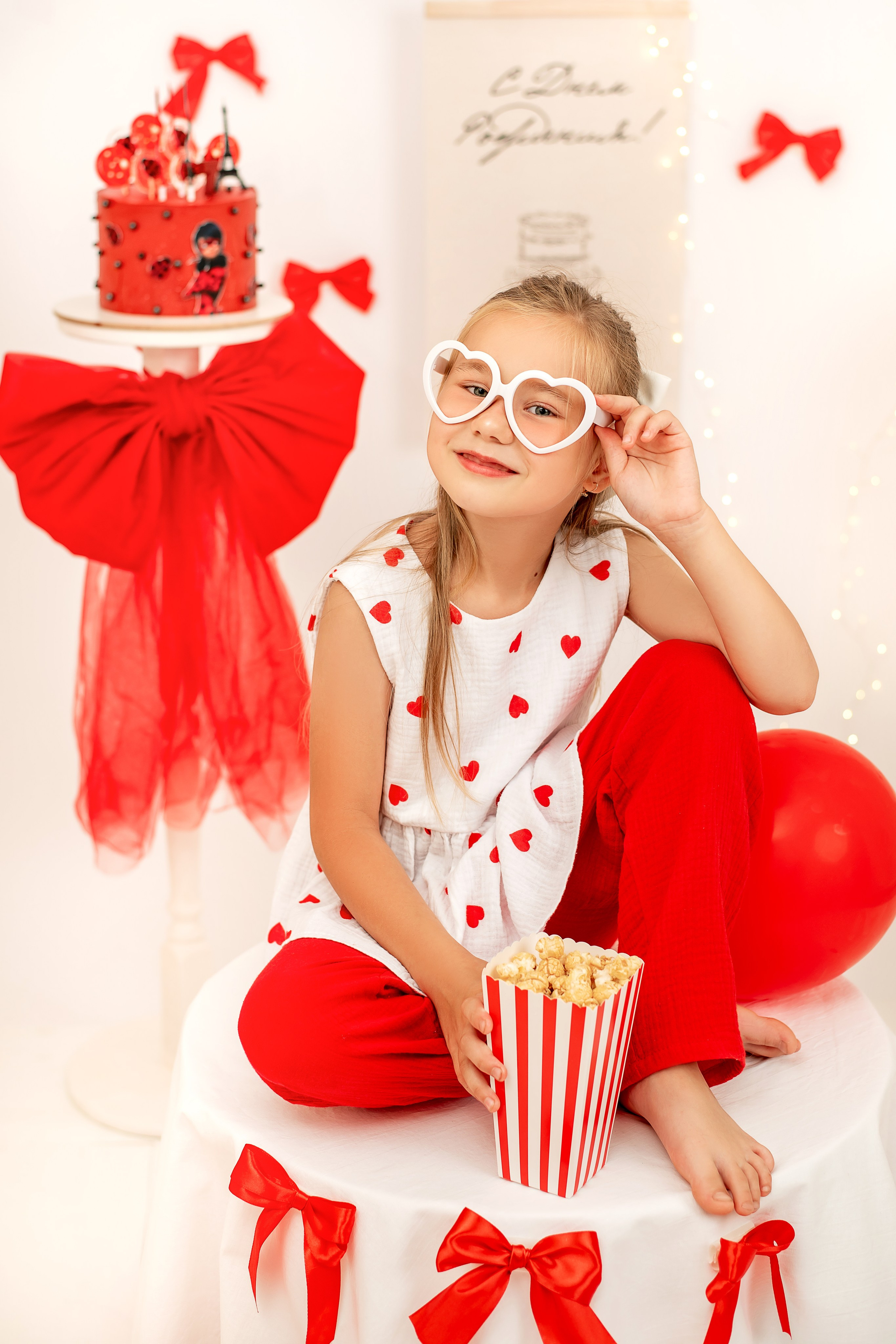 День рождение Елизоветы 7 лет. Семейный и детский фотограф Наталья Горда