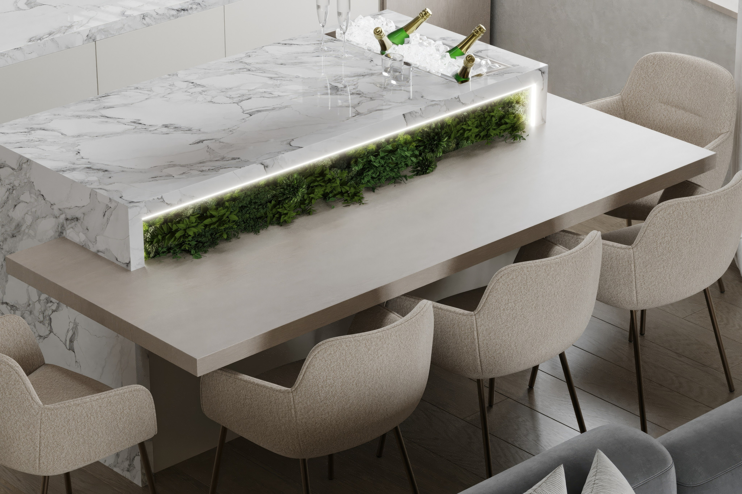 Кухня — Гостиная. Arrogant Arch