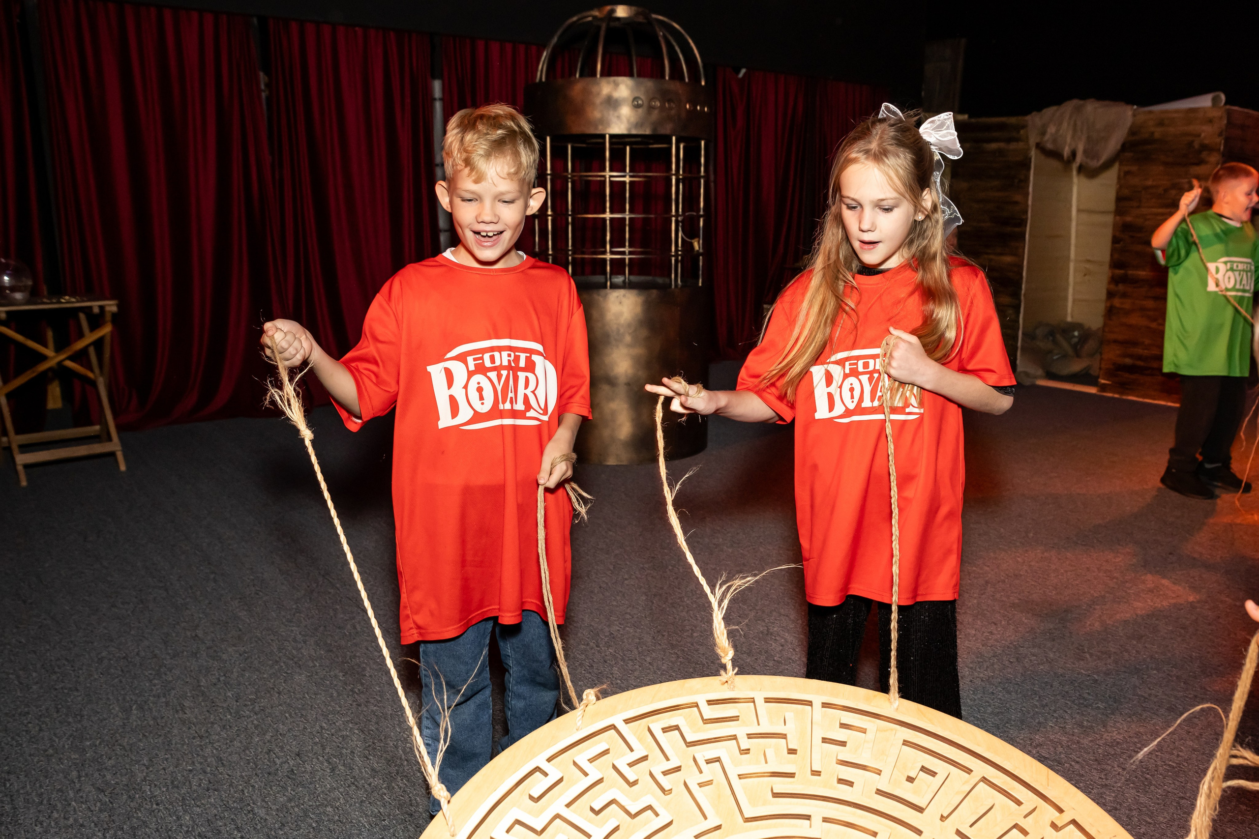 Детские праздники — Форт Боярд. Фотограф Анастасия Федорченко г. Москва