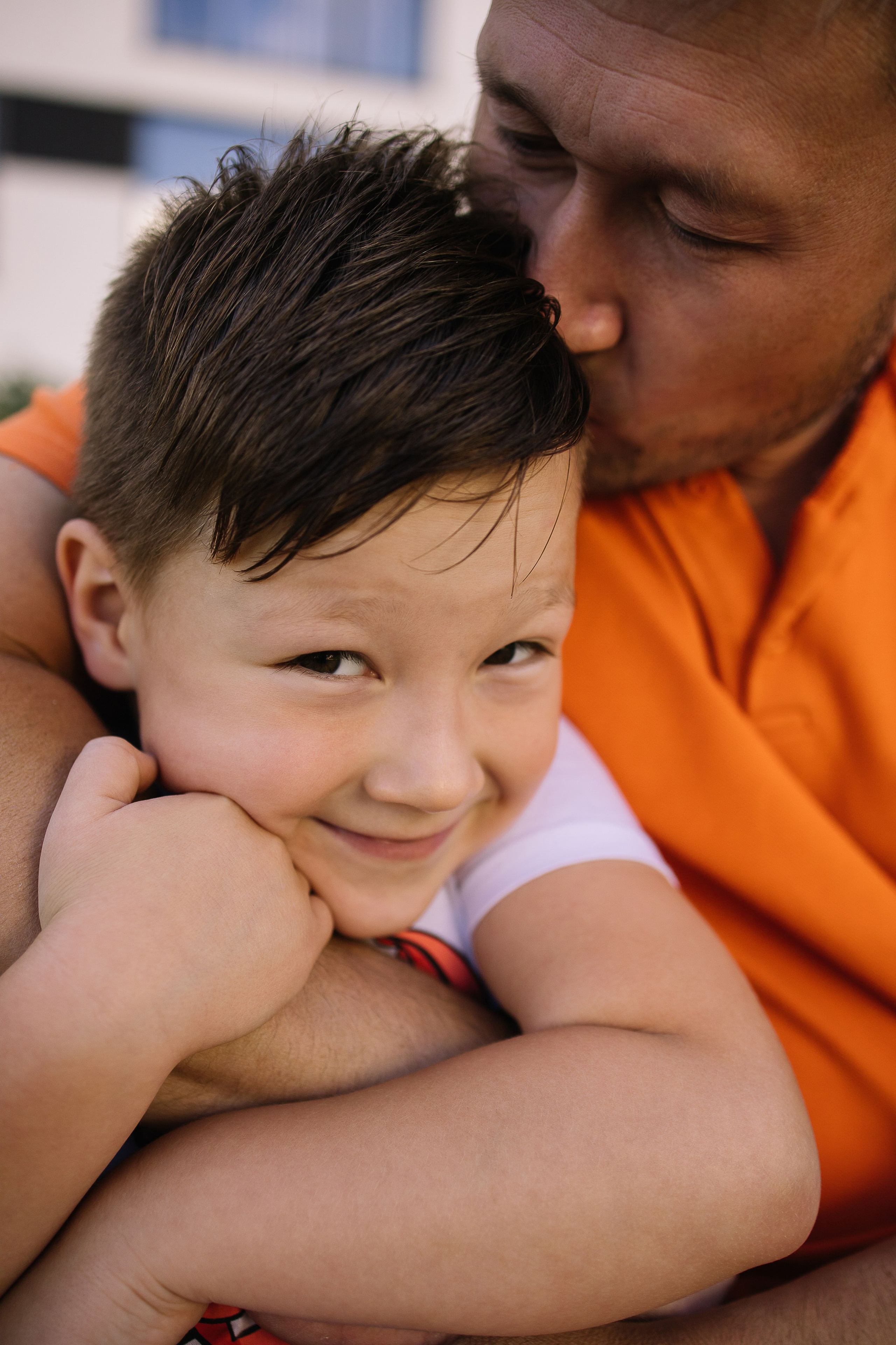 Утренняя семейная прогулка в Михайловском парк-квартале. Семейный фотограф в Томске Максимова Екатерина