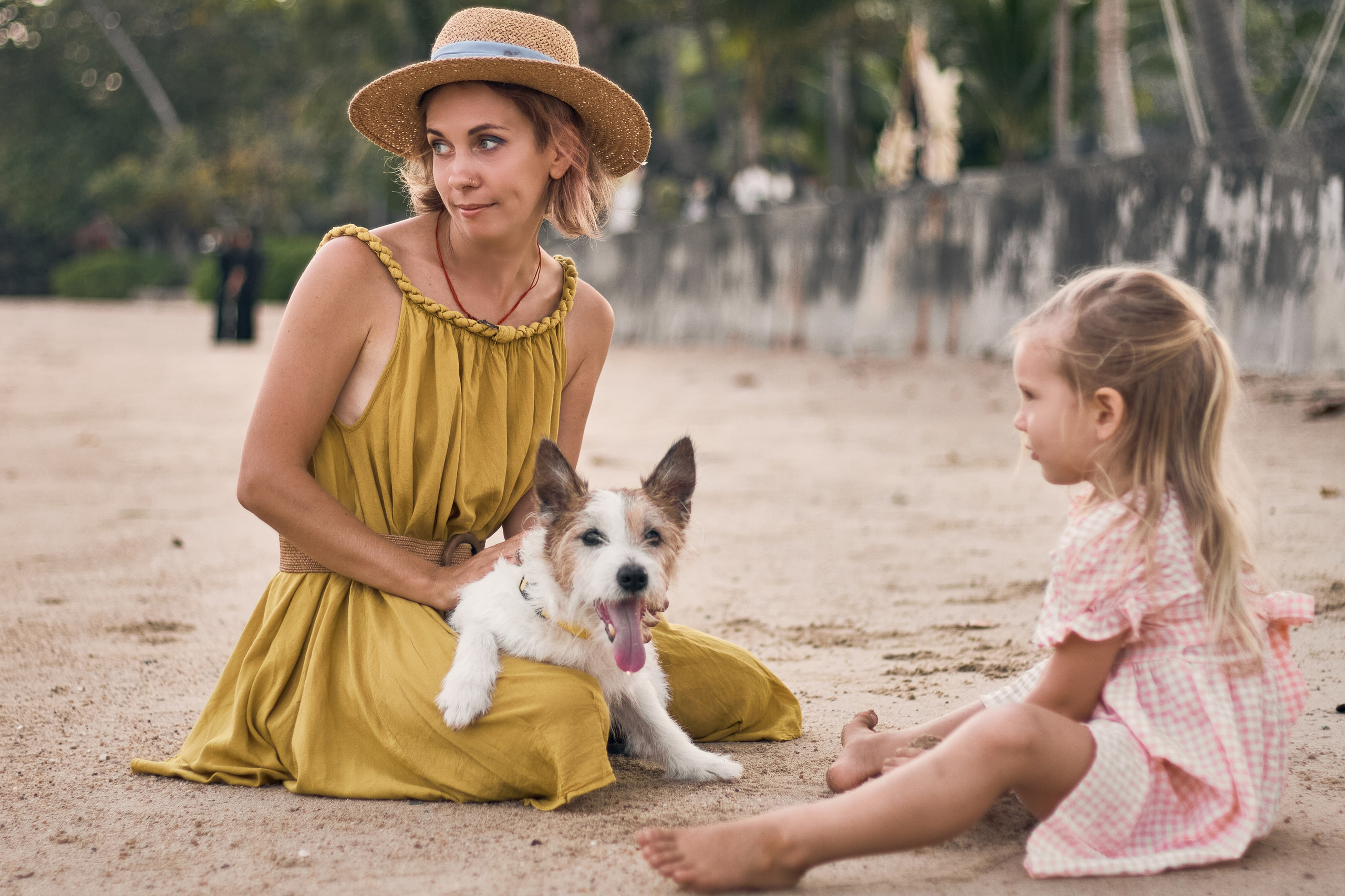 Вечерняя прогулка по пляжу с Джерри. Портретный фотограф Санкт-Петербург