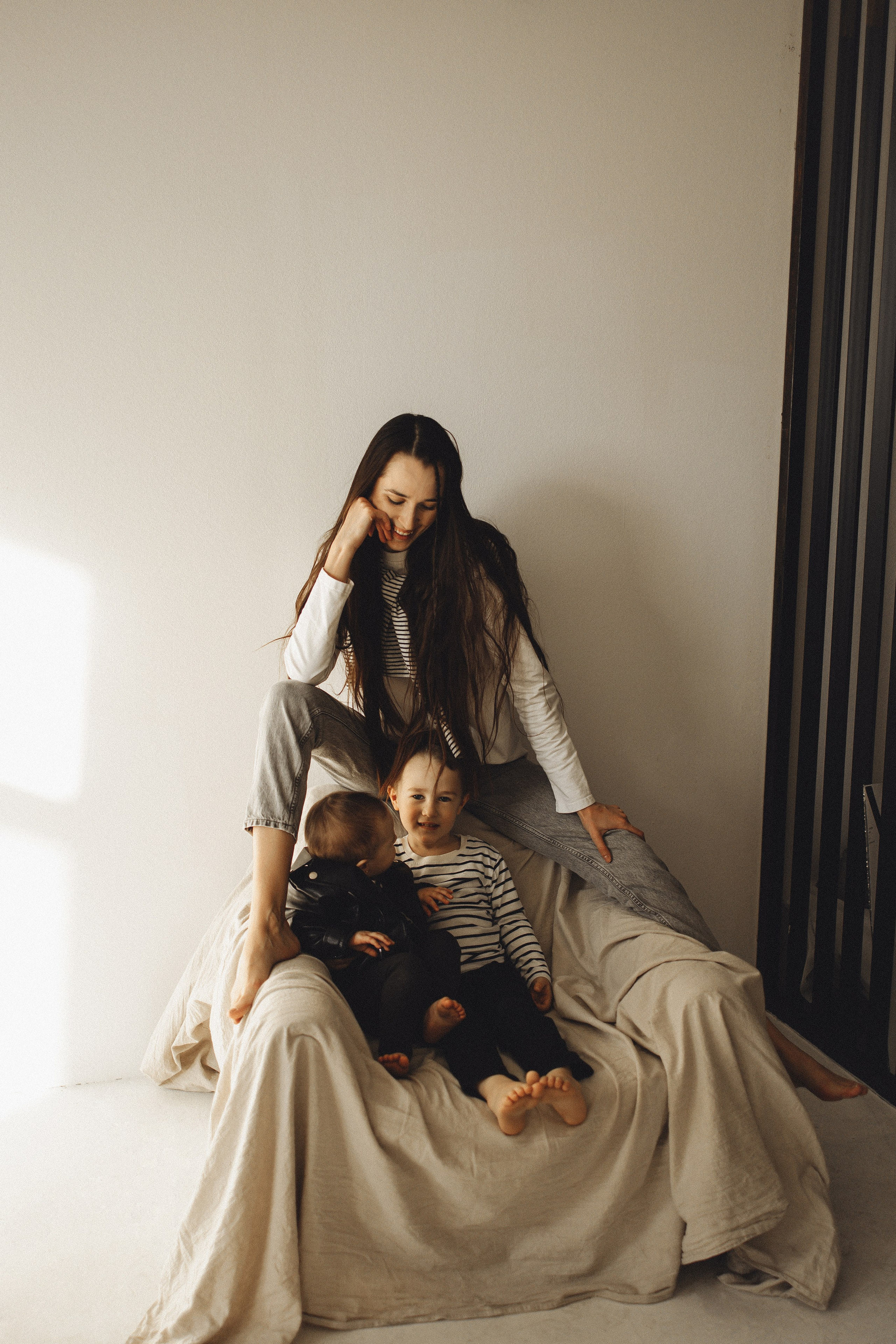 Семейная история в студии. Семейный и детский фотограф, таганрог, ростов-на-дону