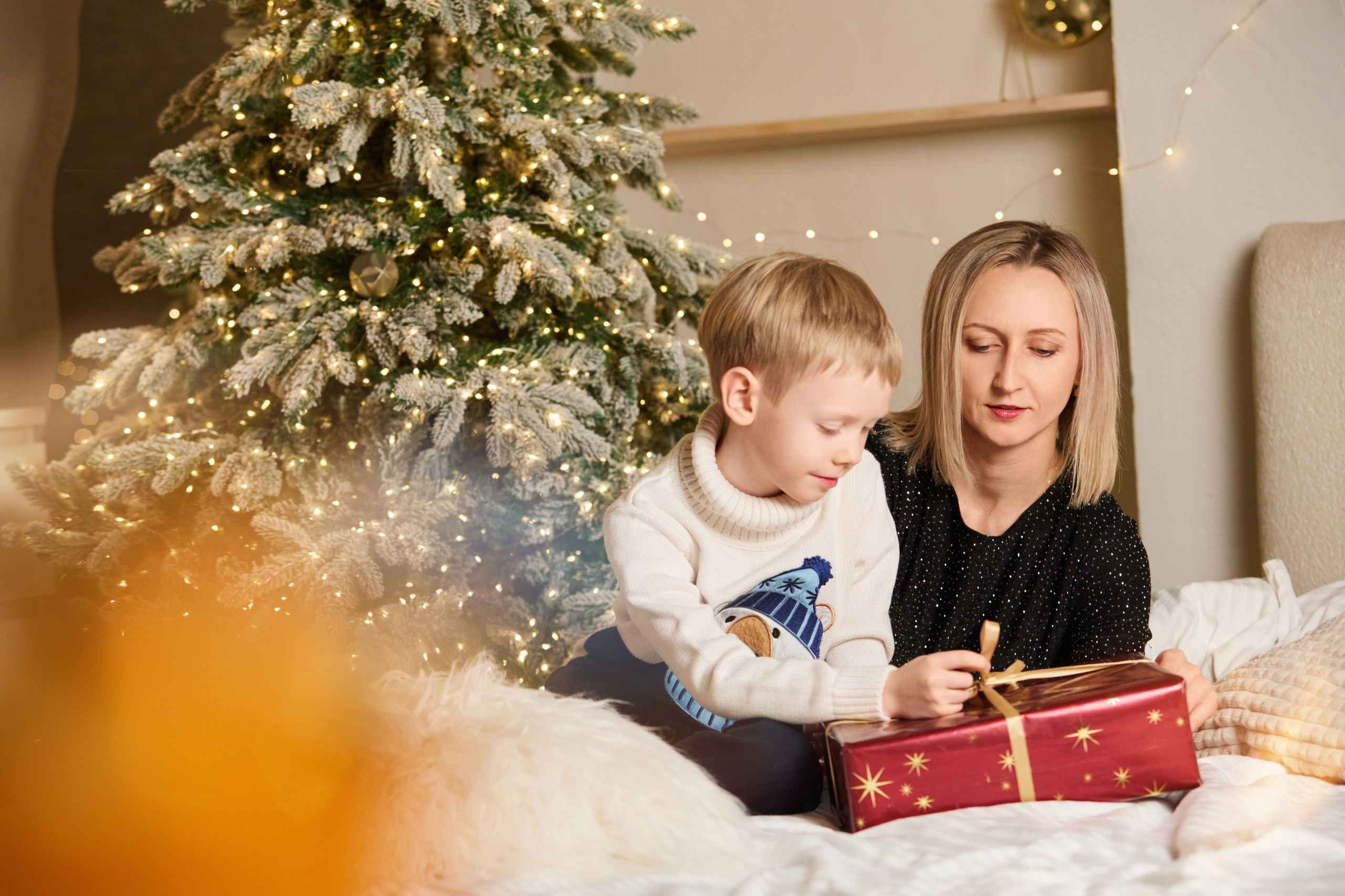 Новогодняя семейная