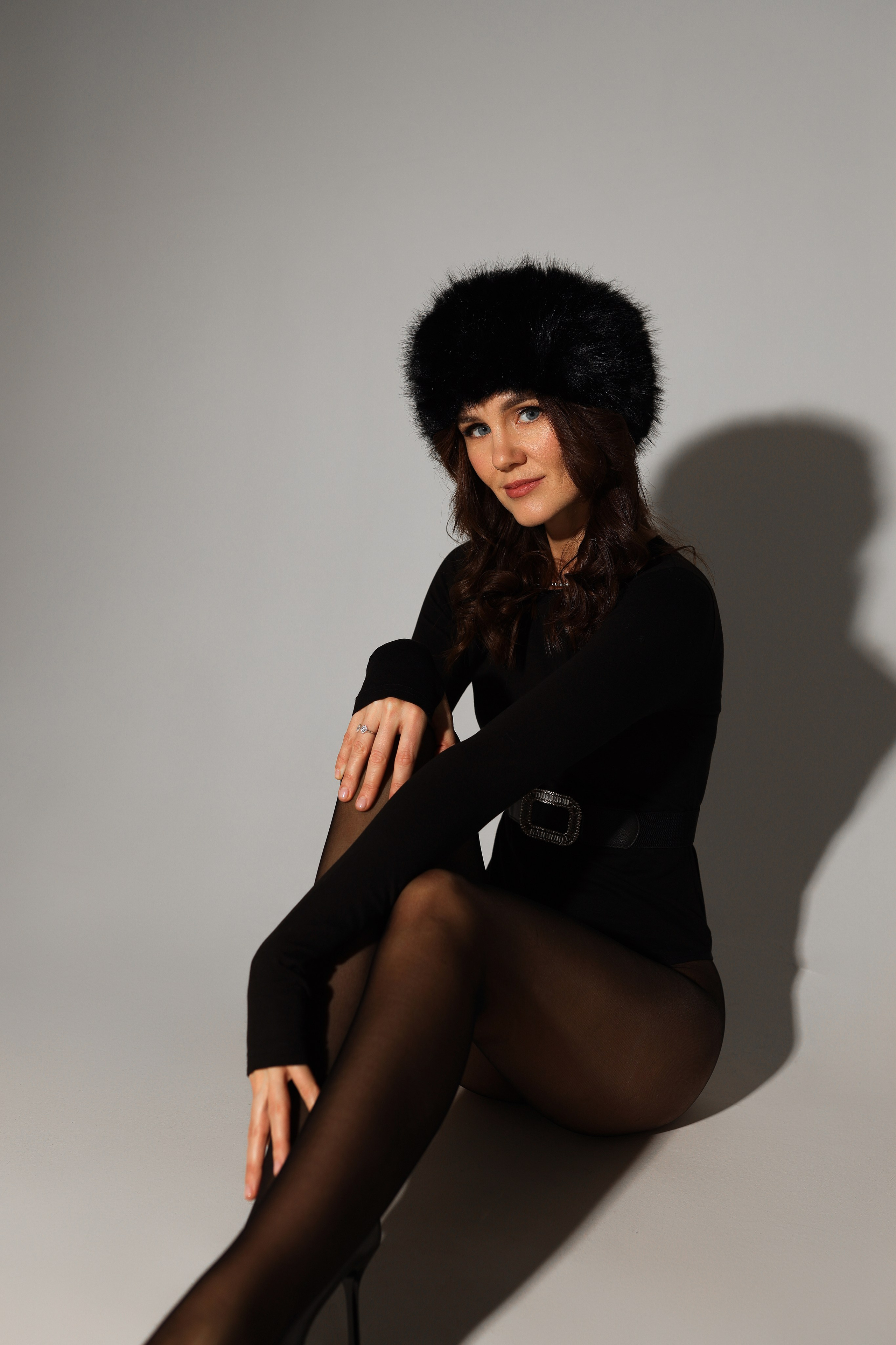 Алёна (на циклораме). Фотограф в Москве Юлия Хамзина