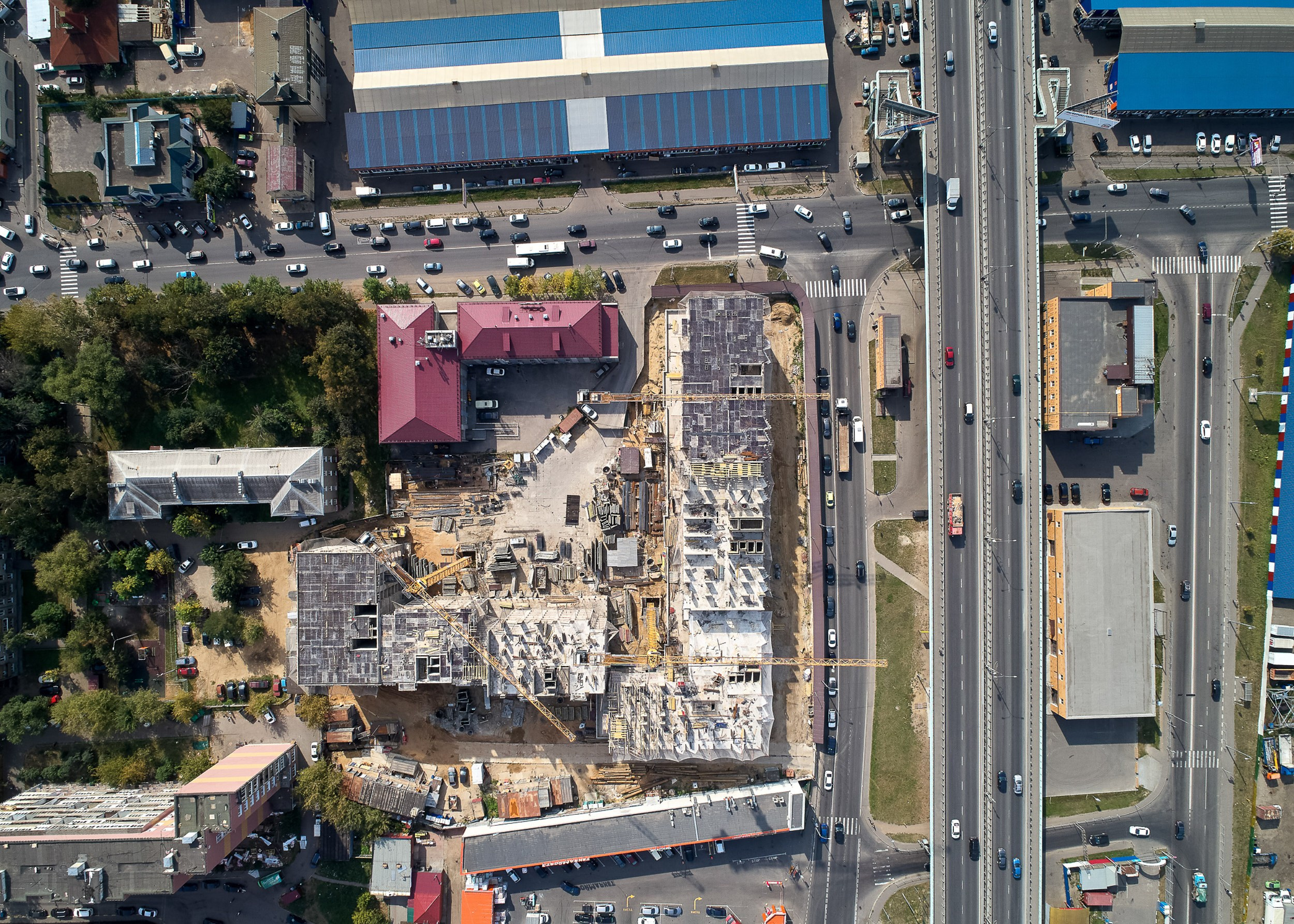 Строительство. Герман Лепёхин коммерческий фотограф в Москве: репортаж, портреты, интерьеры, производство