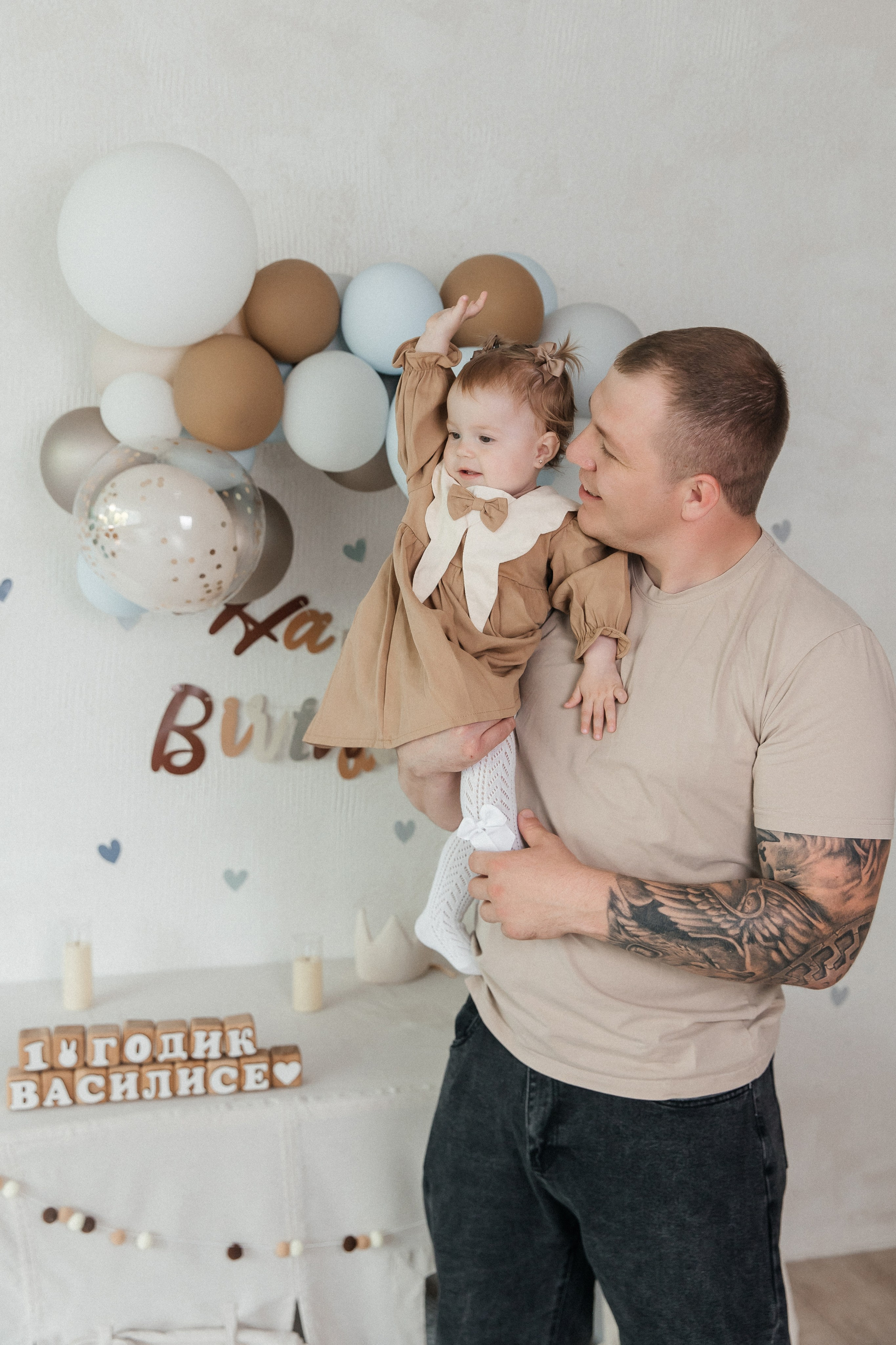 1 годик Василисе