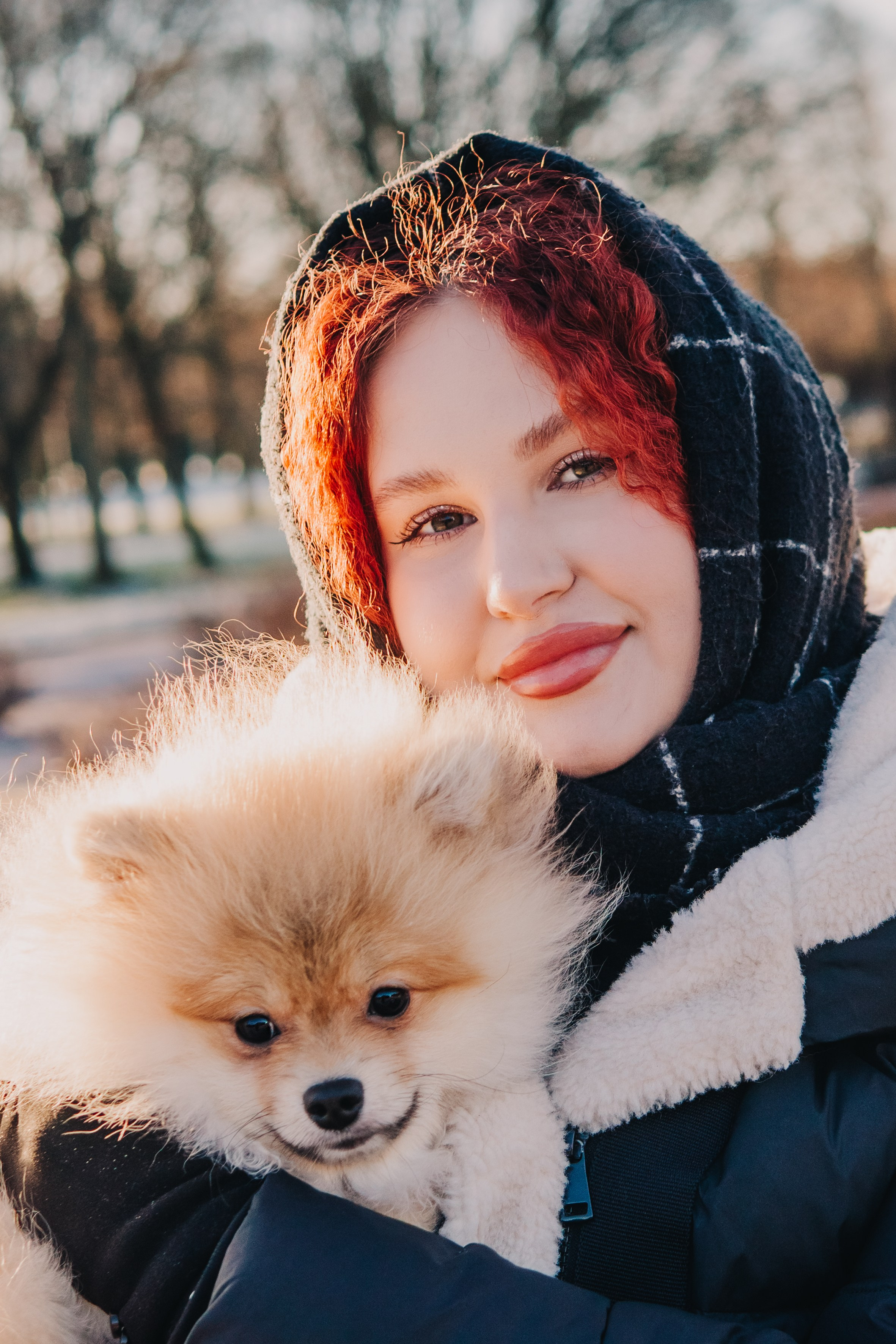 Life with dog. Saamill