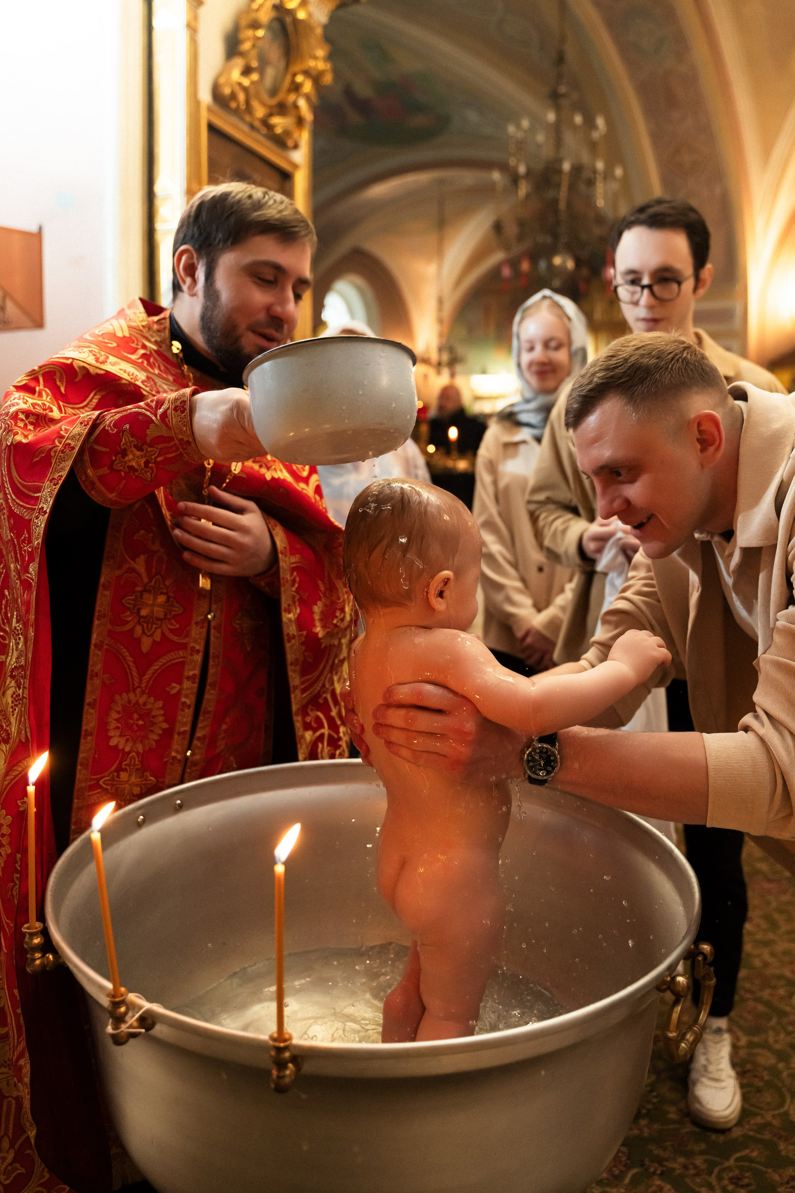 Крещение Святослава. Фотограф Алина Филимонова Тверь