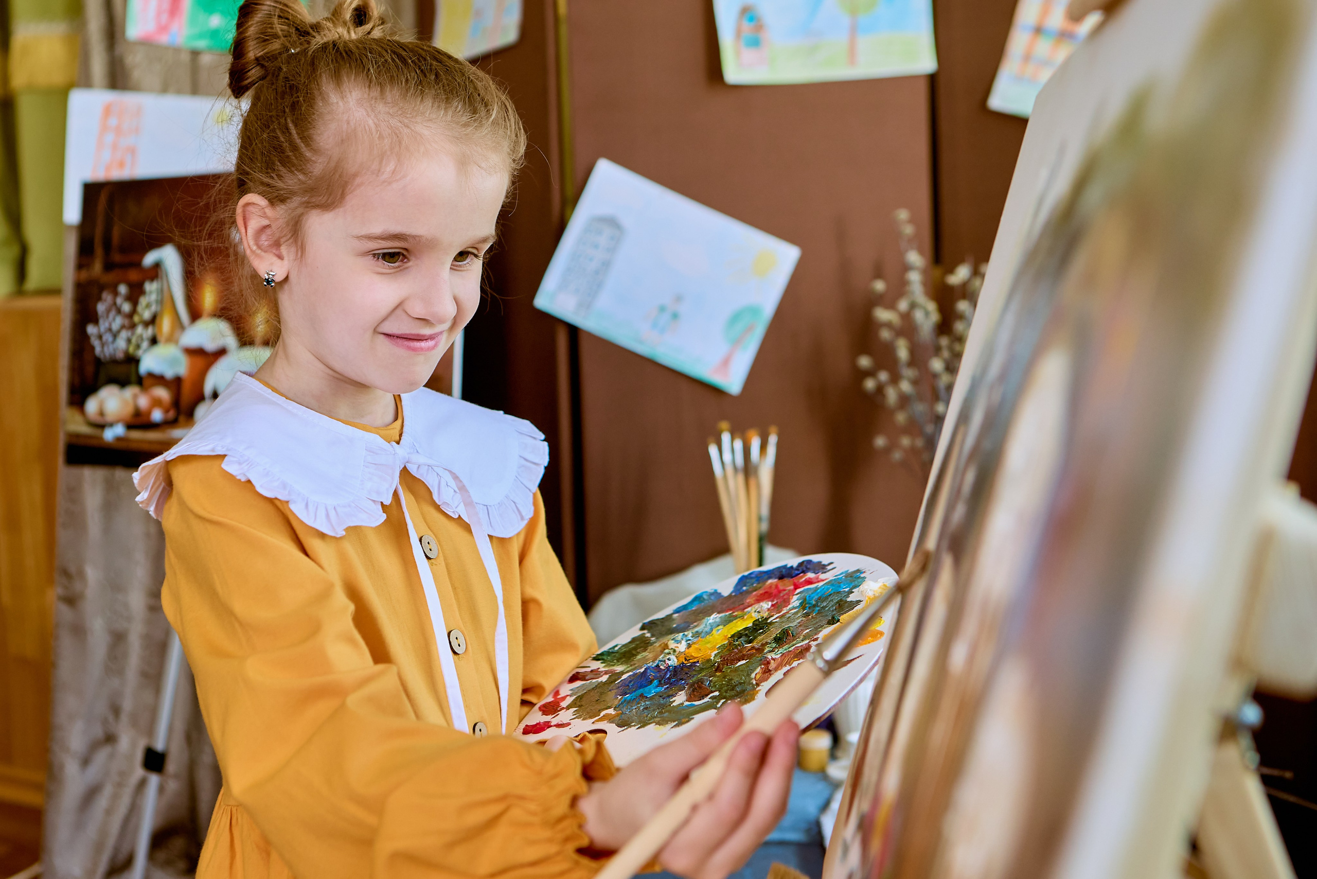 Творческая фотосессия художники