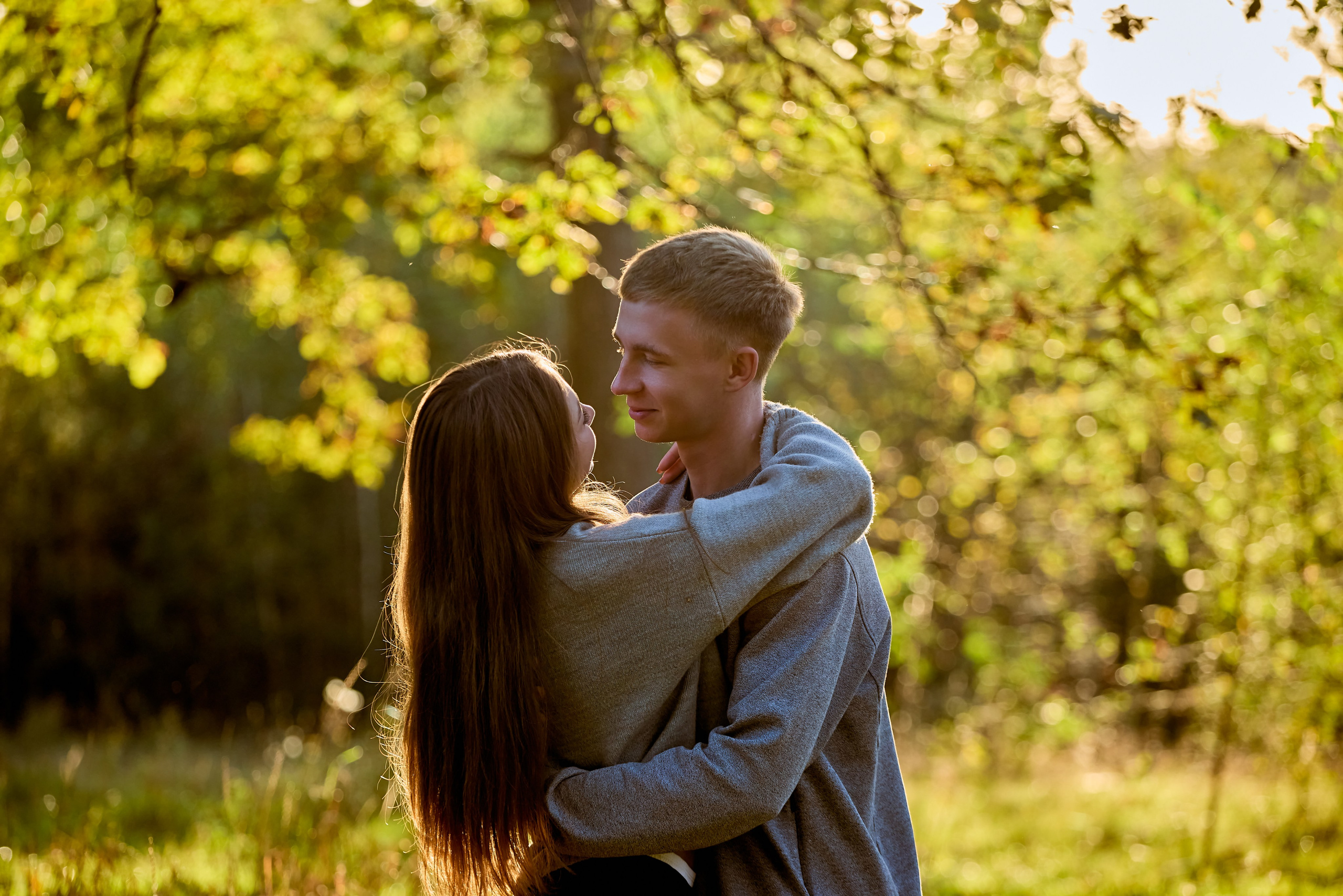 Фотосессия Золотая осень Александр и Злата