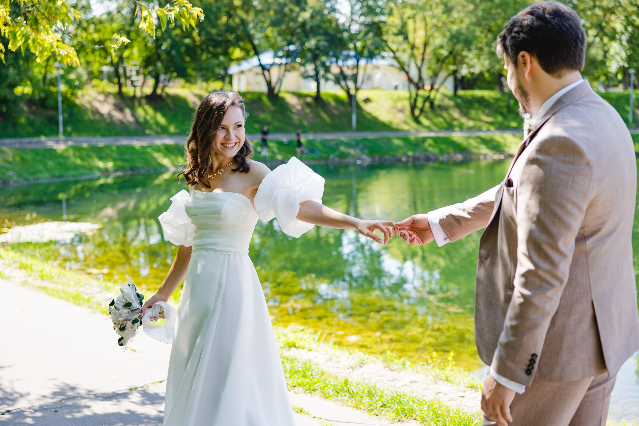 Свадебное Портфолио. Сайт с красивыми фотографиями и людьми