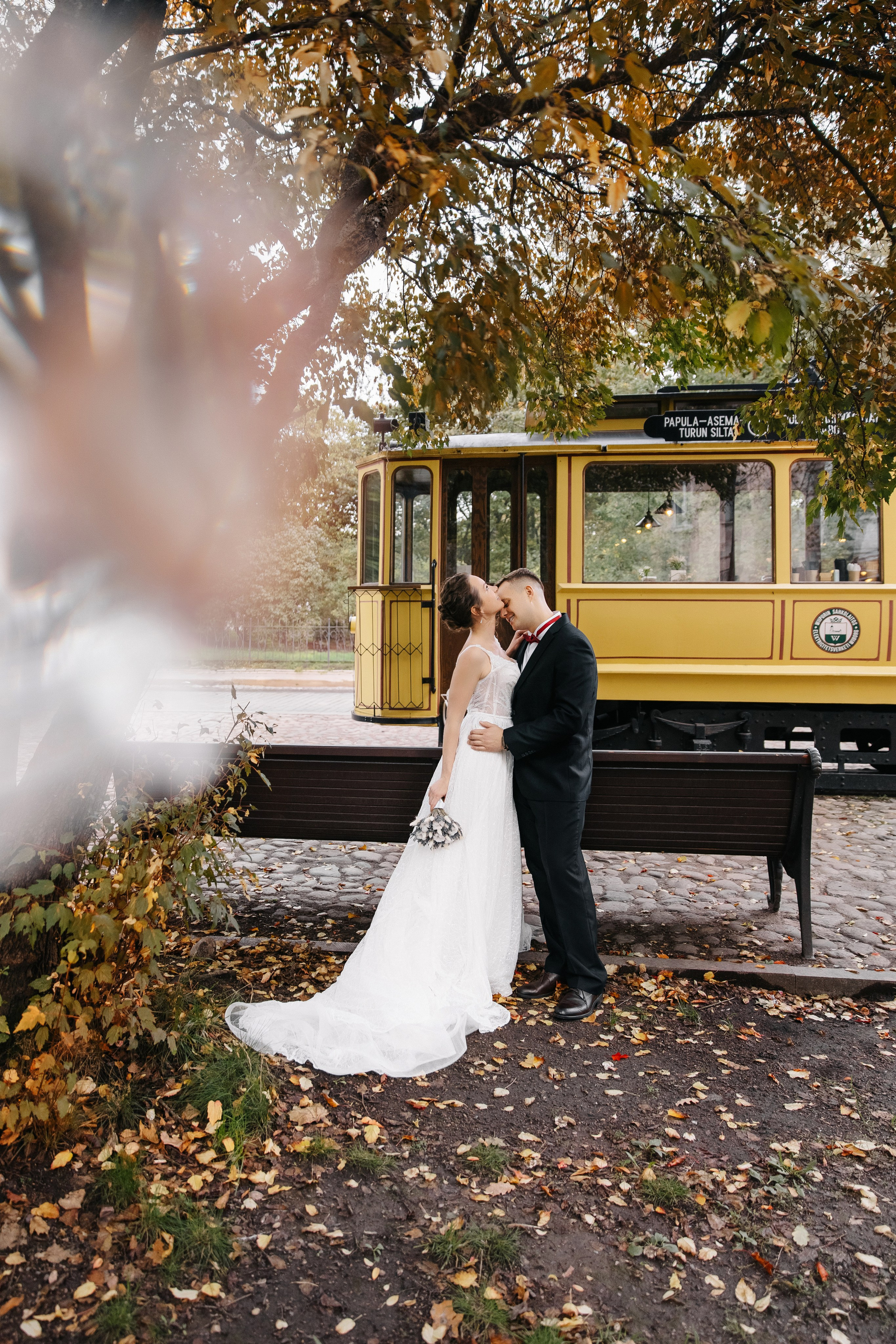 Свадебьба осенью в Выборге. Свадебный фотограф в Калининграде Мария Ямышева