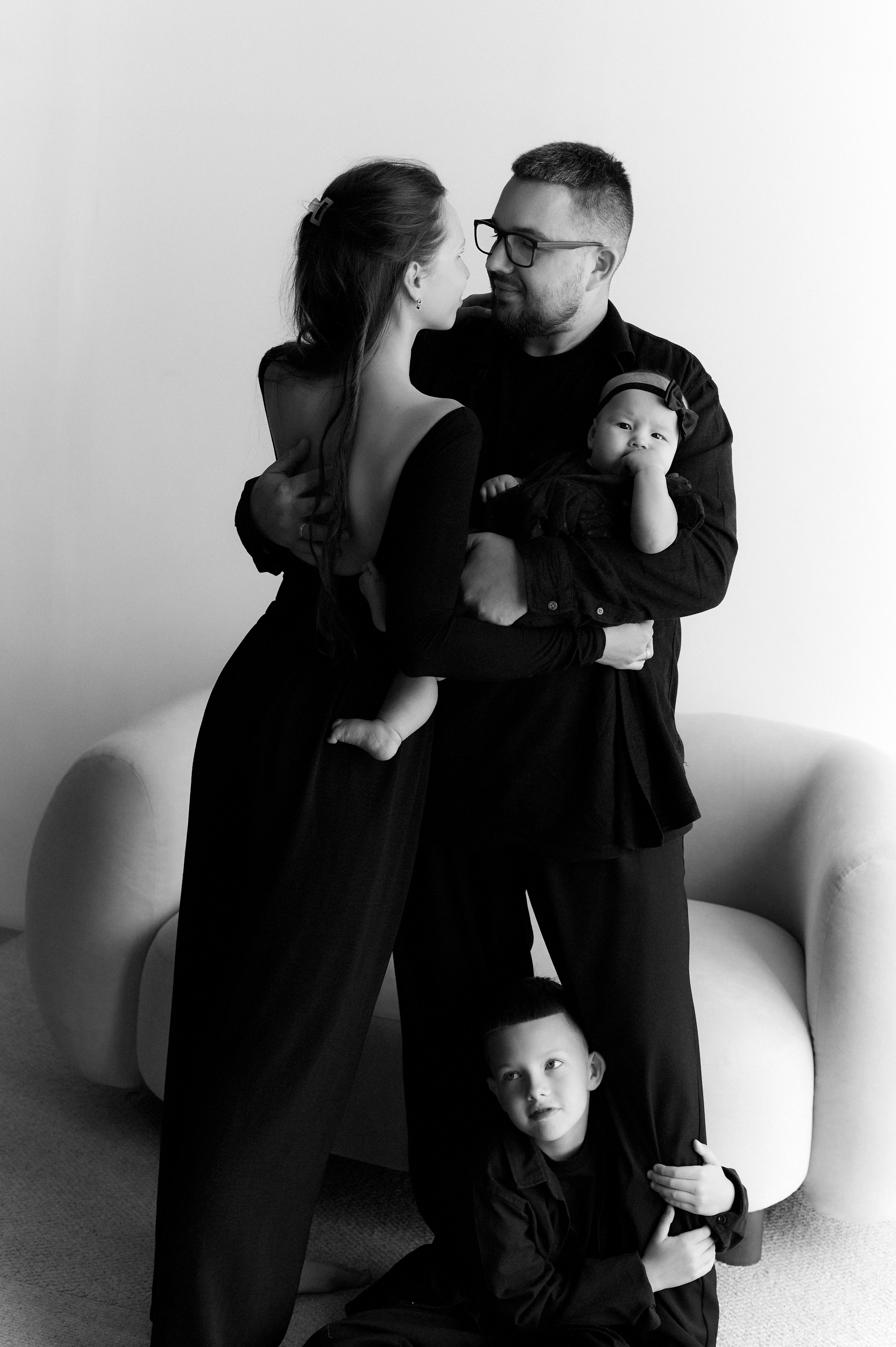 Лиза и ее семья. Фотограф Регина С