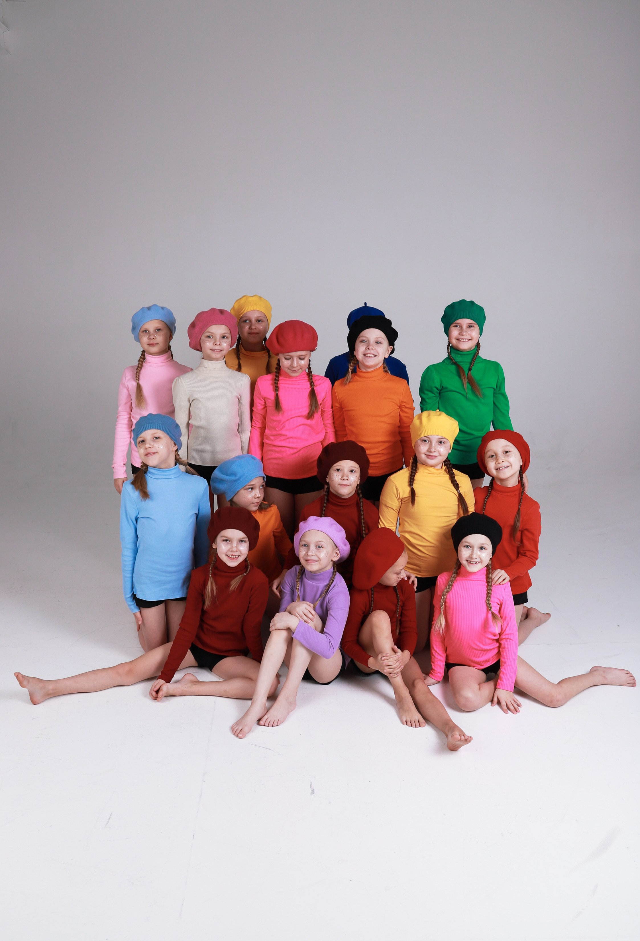 Сьемка на циклорамме. Фотограф Юлия Мальцева