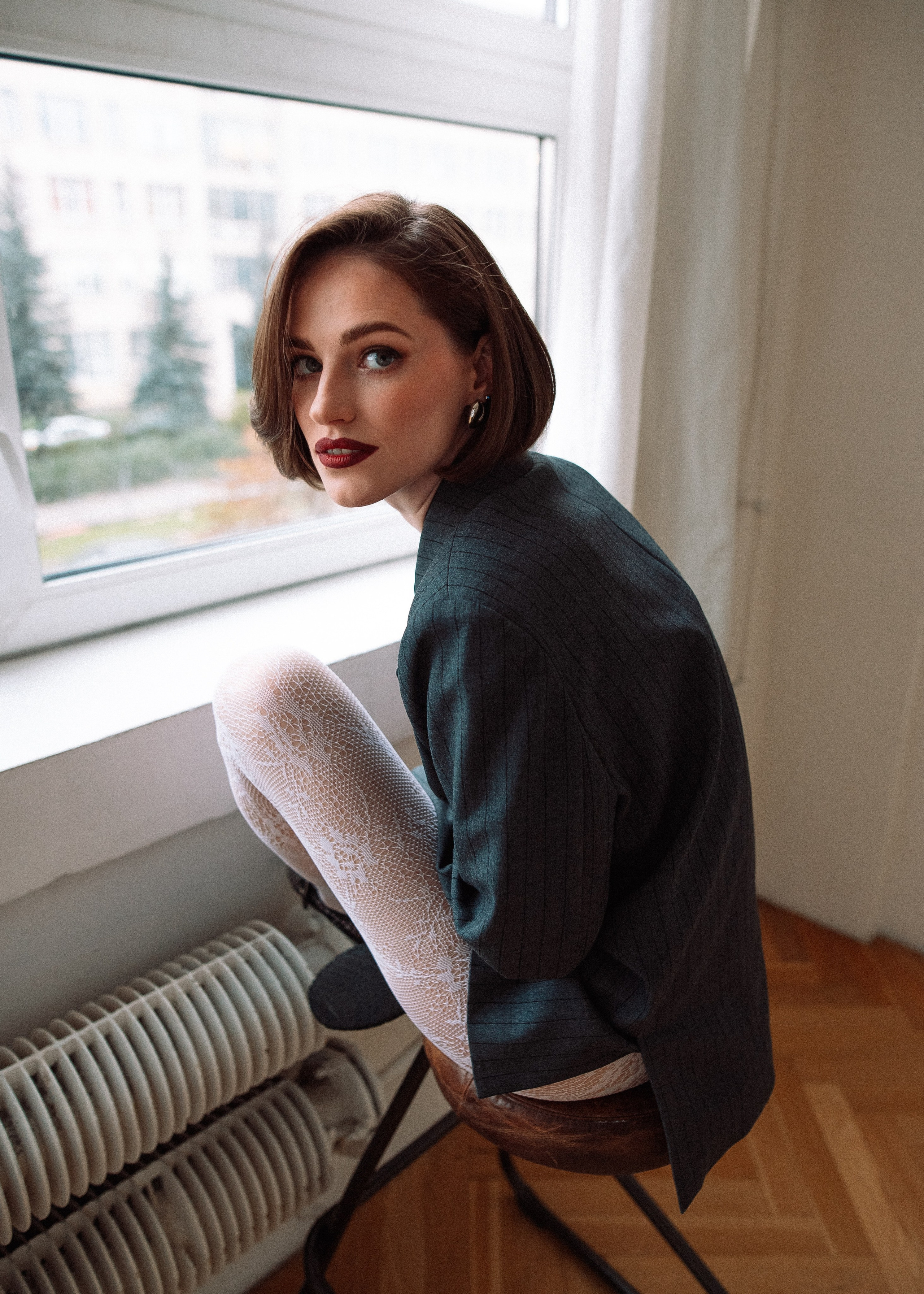 В студии. Фотограф Мария Пахомова