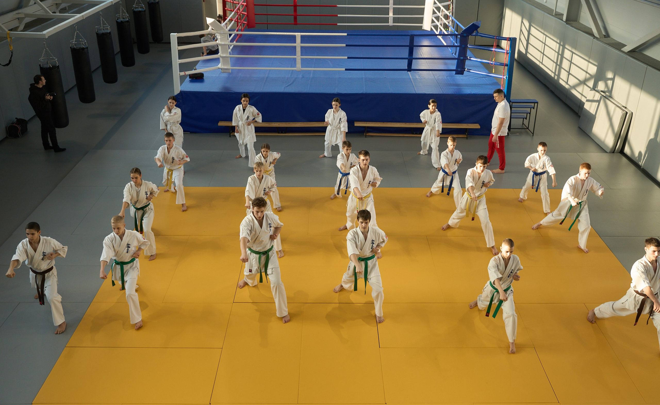 Открытие центров спортивных единоборств «Сокол» Красноярск/Дивногорск. Александр Сазонов Красноярск