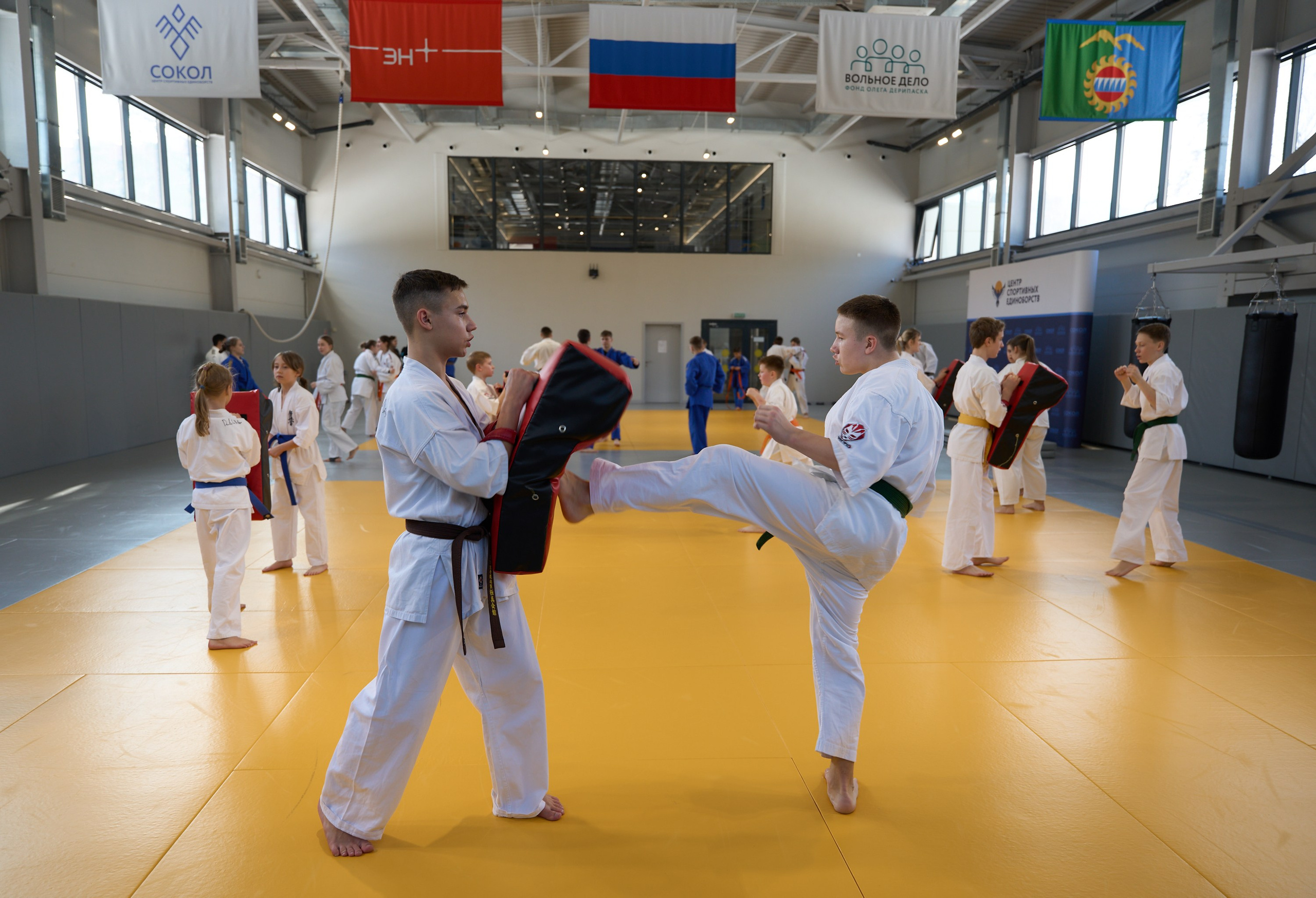 Открытие центров спортивных единоборств «Сокол» Красноярск/Дивногорск. Александр Сазонов Красноярск