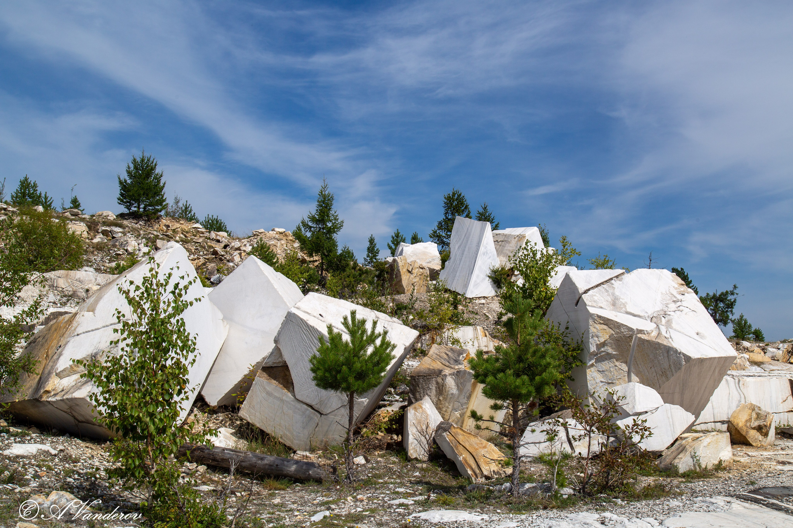 Мраморный карьер. Фотограф Омск | Александр Вандеров