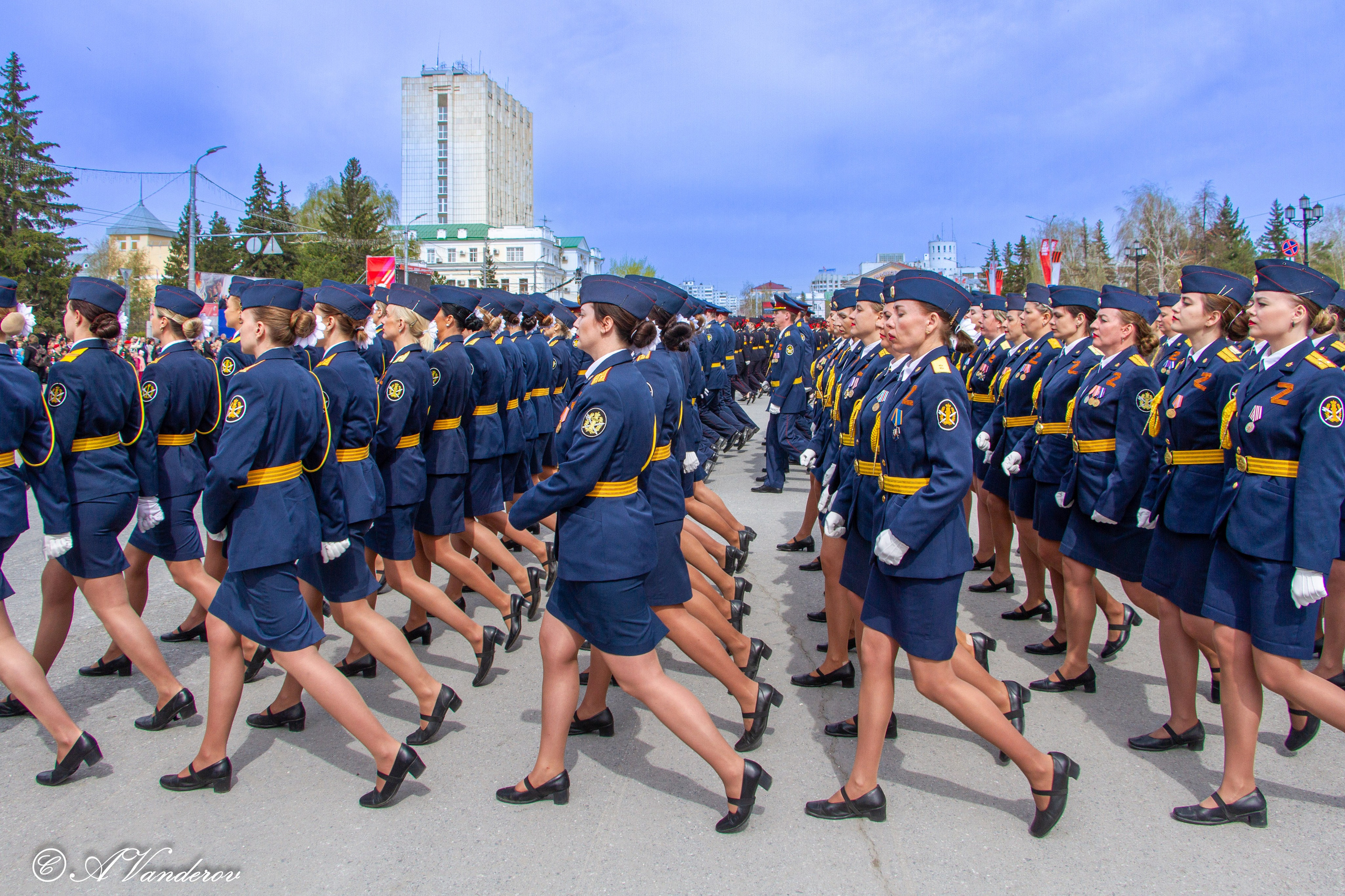 Парад Победы Омск 2024. Фотограф Омск | Александр Вандеров