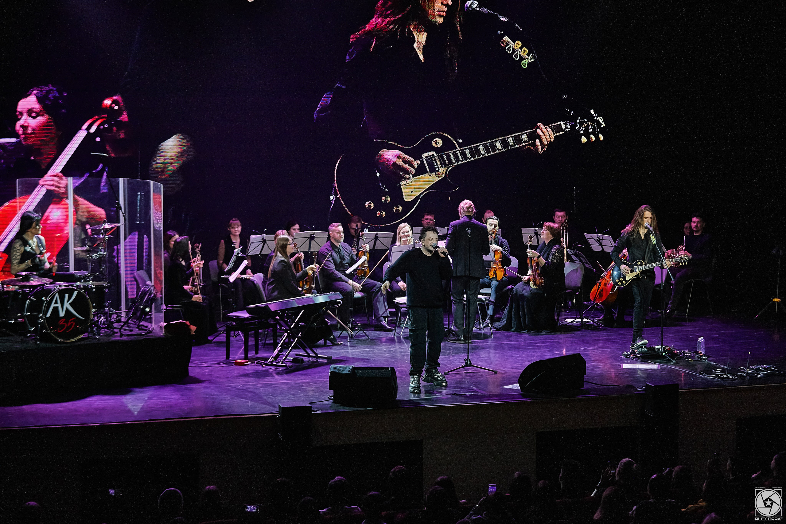 Глеб Самойлов Агата Кристи 35 лет! 06.12.2023 Гранд Холл Сибирь. Фотограф Москва Concerts photo / Fashion photо