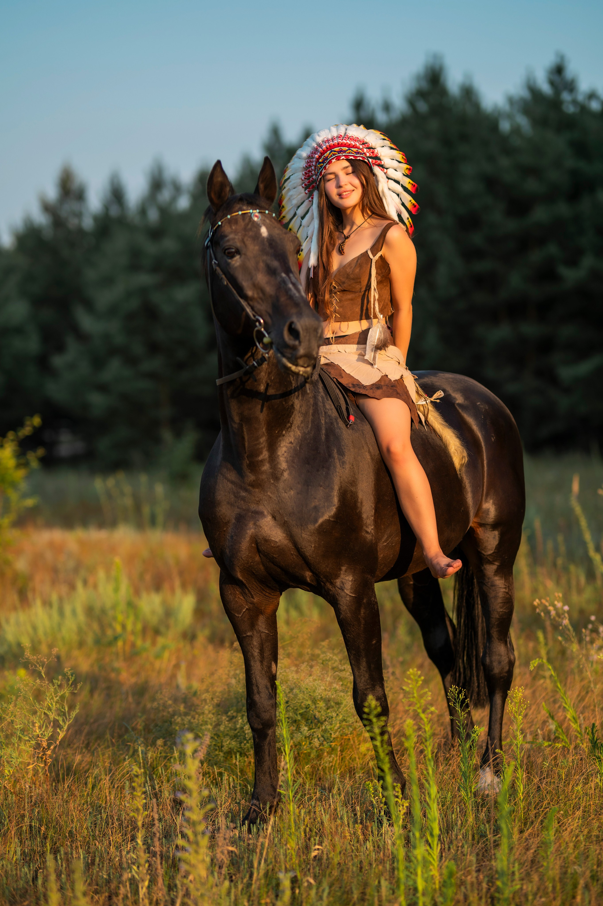 Пакахонтас. Bazarkom-photo.ru Фотограф Виктор Оськин в Старом Осколе