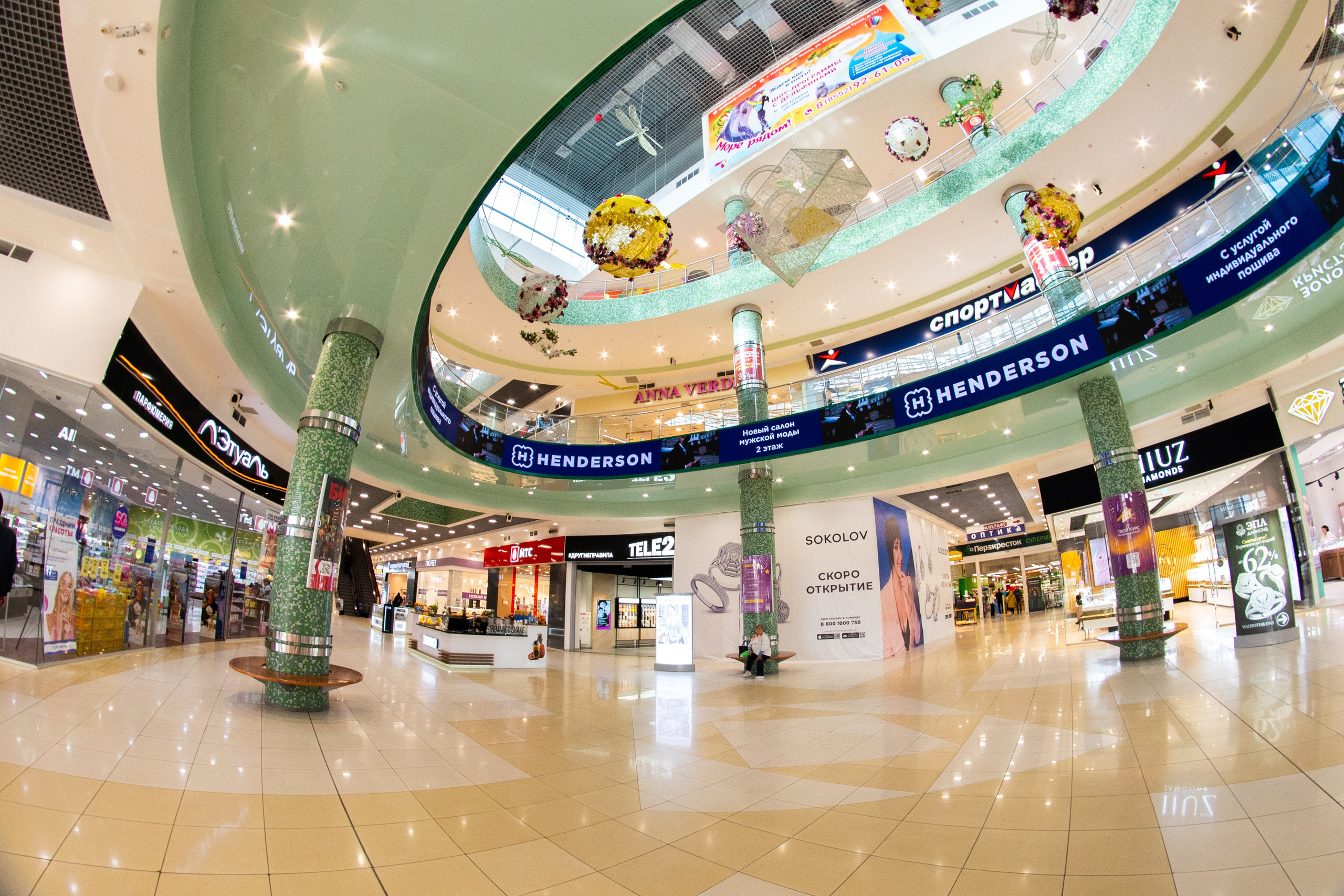 Интерьерная съёмка Торгового квартала. Фотограф/видеограф Богдан Голованов