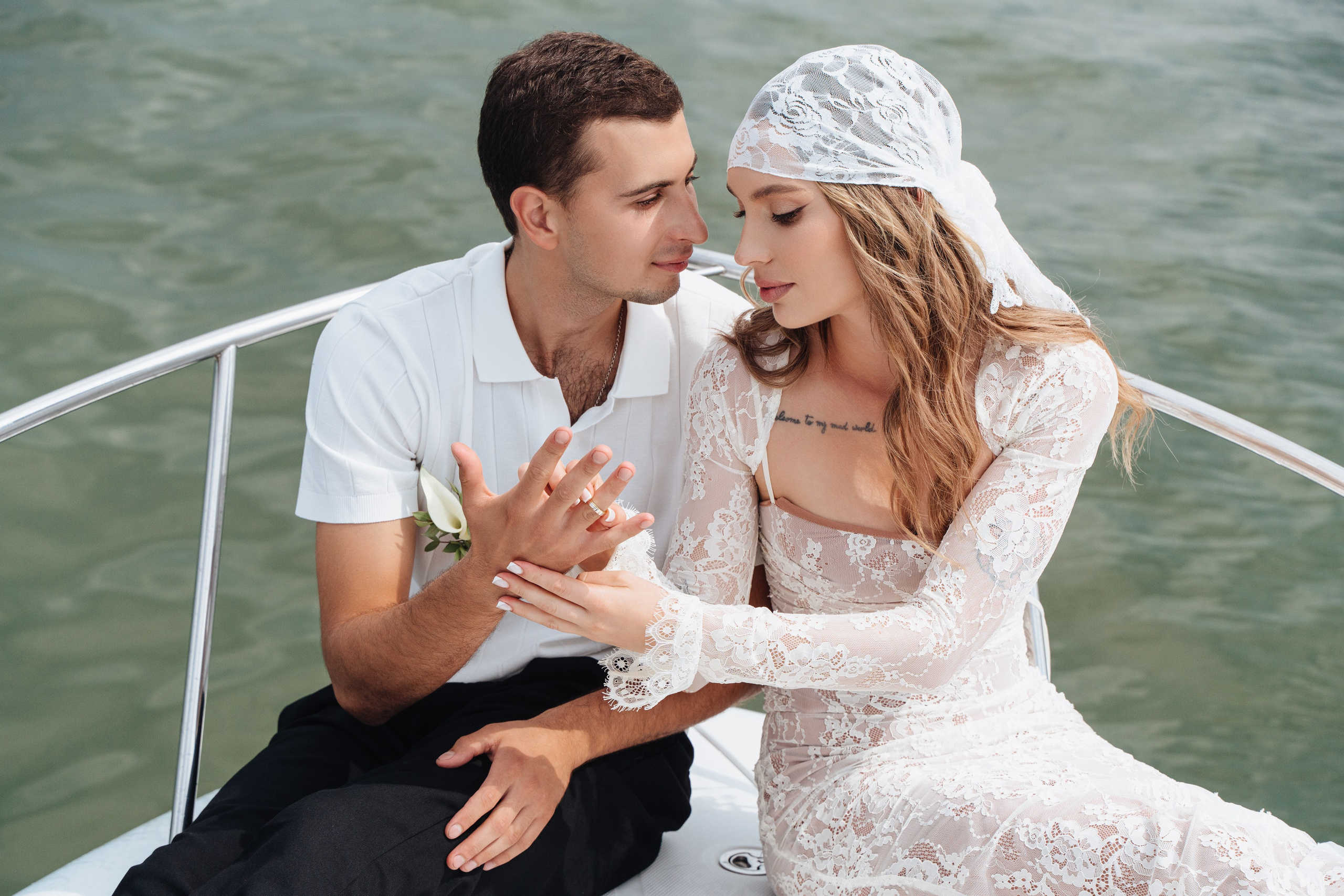 Яхта. Фотограф Мария Зайчик