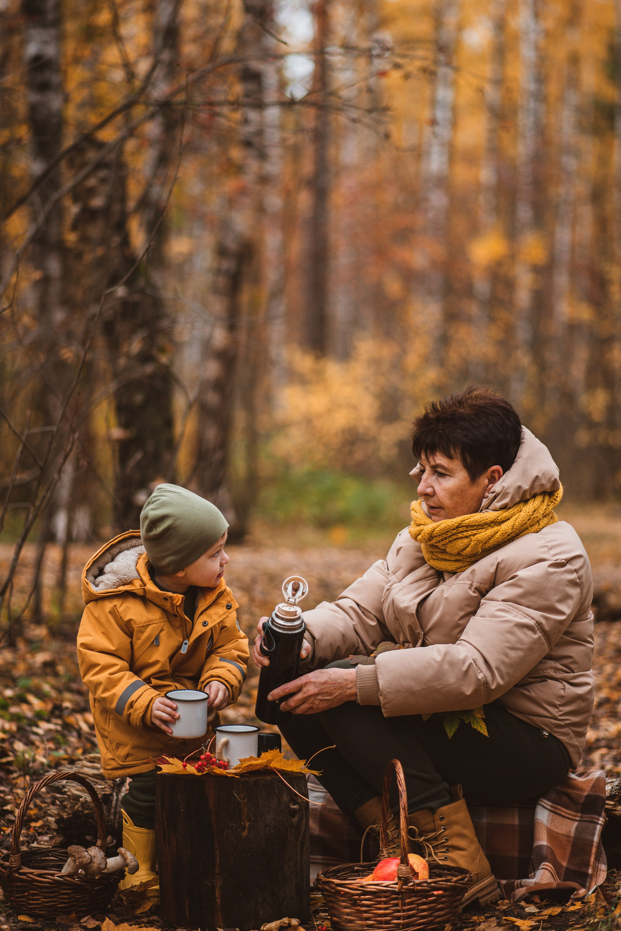 Один день Дани и бабушки Наташи. Семейный и детский фотограф в Санкт-Петербурге Светлана Юрьева