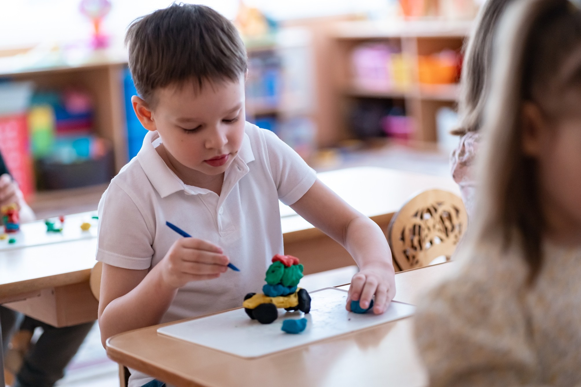 Детский садик. Семейный фотограф Варвара Сорока в городе Москве