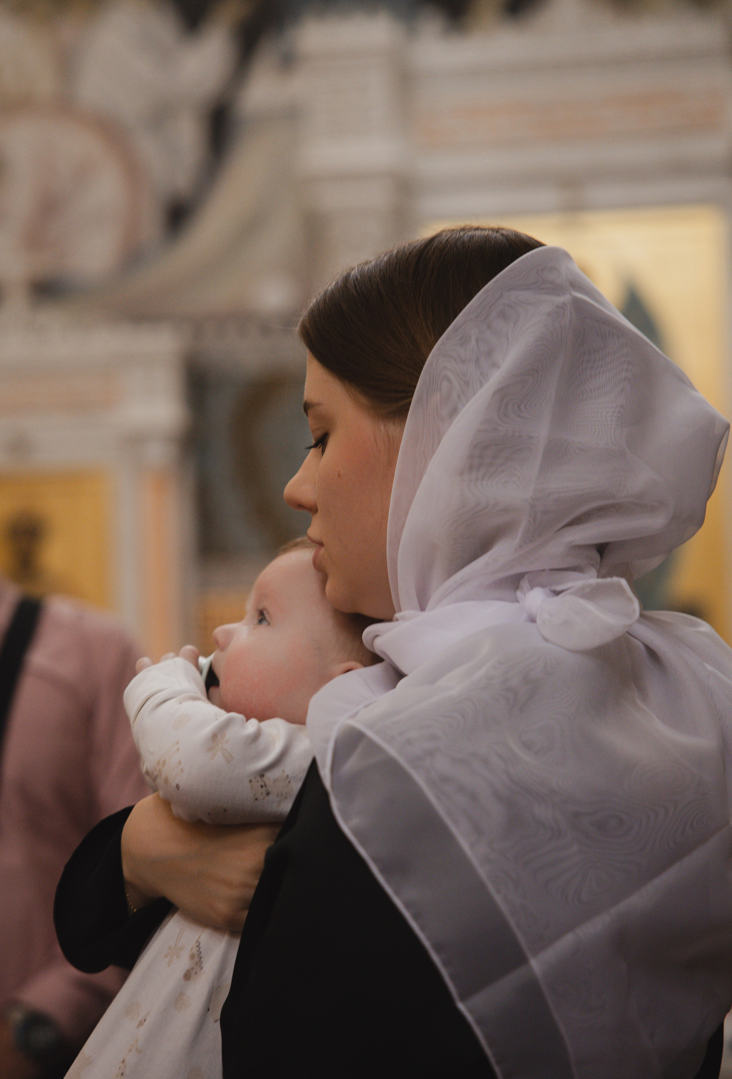Крещение Кирюши. Фотограф Ломакина Анастасия
