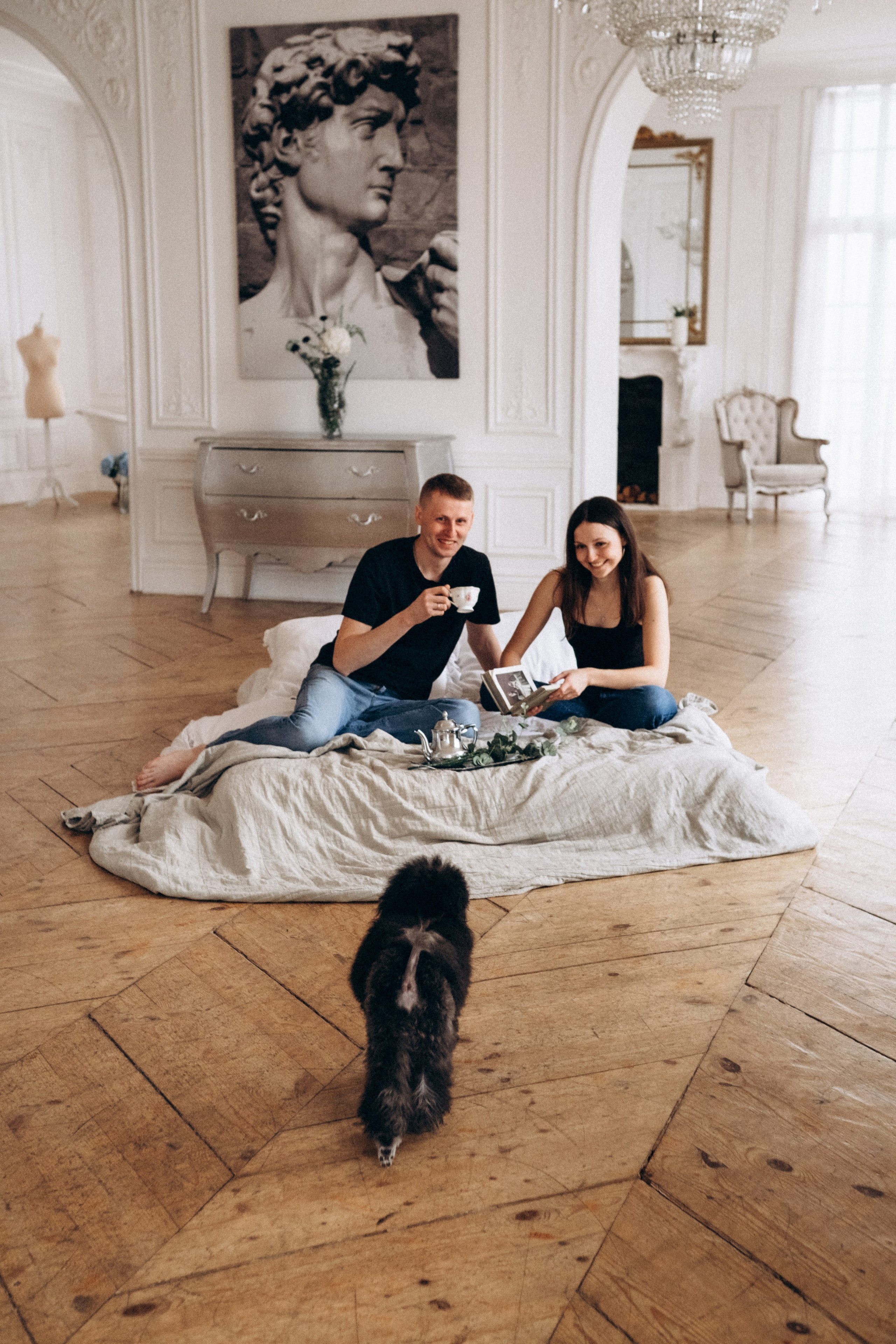 Ирина, Владимир и Ричард (зал Романов). Фотограф в Санкт-Петербурге Кристина Брянская