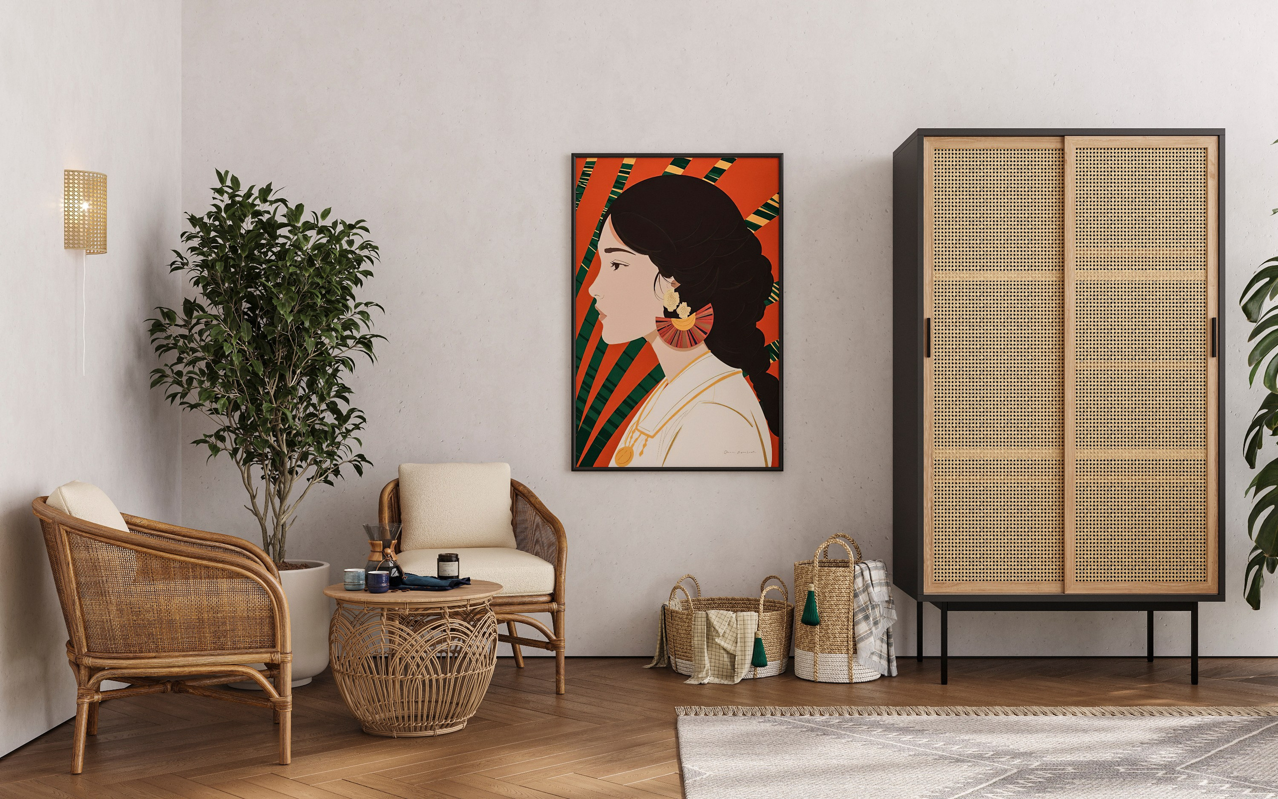 COASTAL SUITE | CONCEPTUAL PROJECT. Interior Visualization by Valerie Stetyukevich