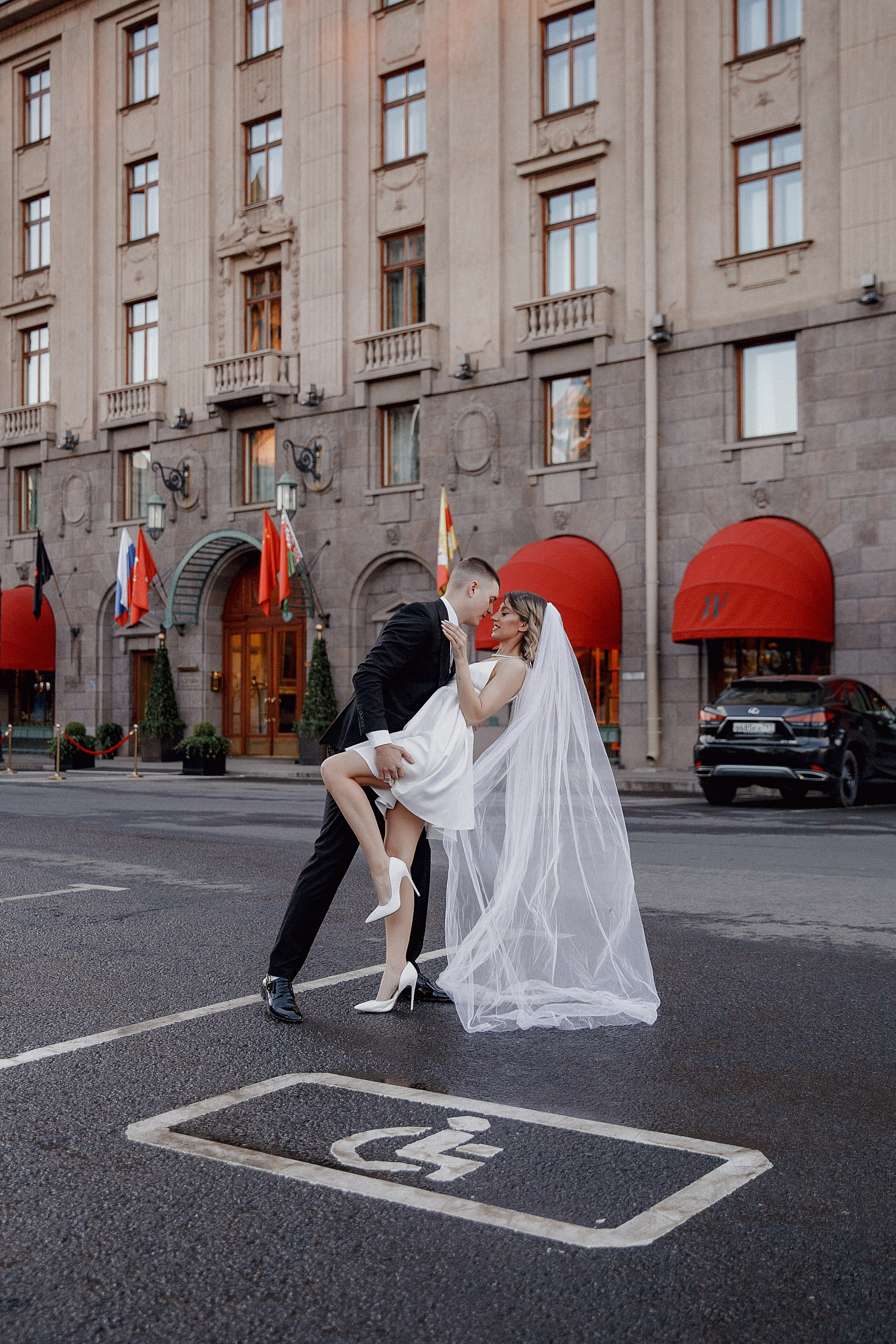 Свадебная в белые ночи. Свадебный фотограф Санкт-Петербург  Москва