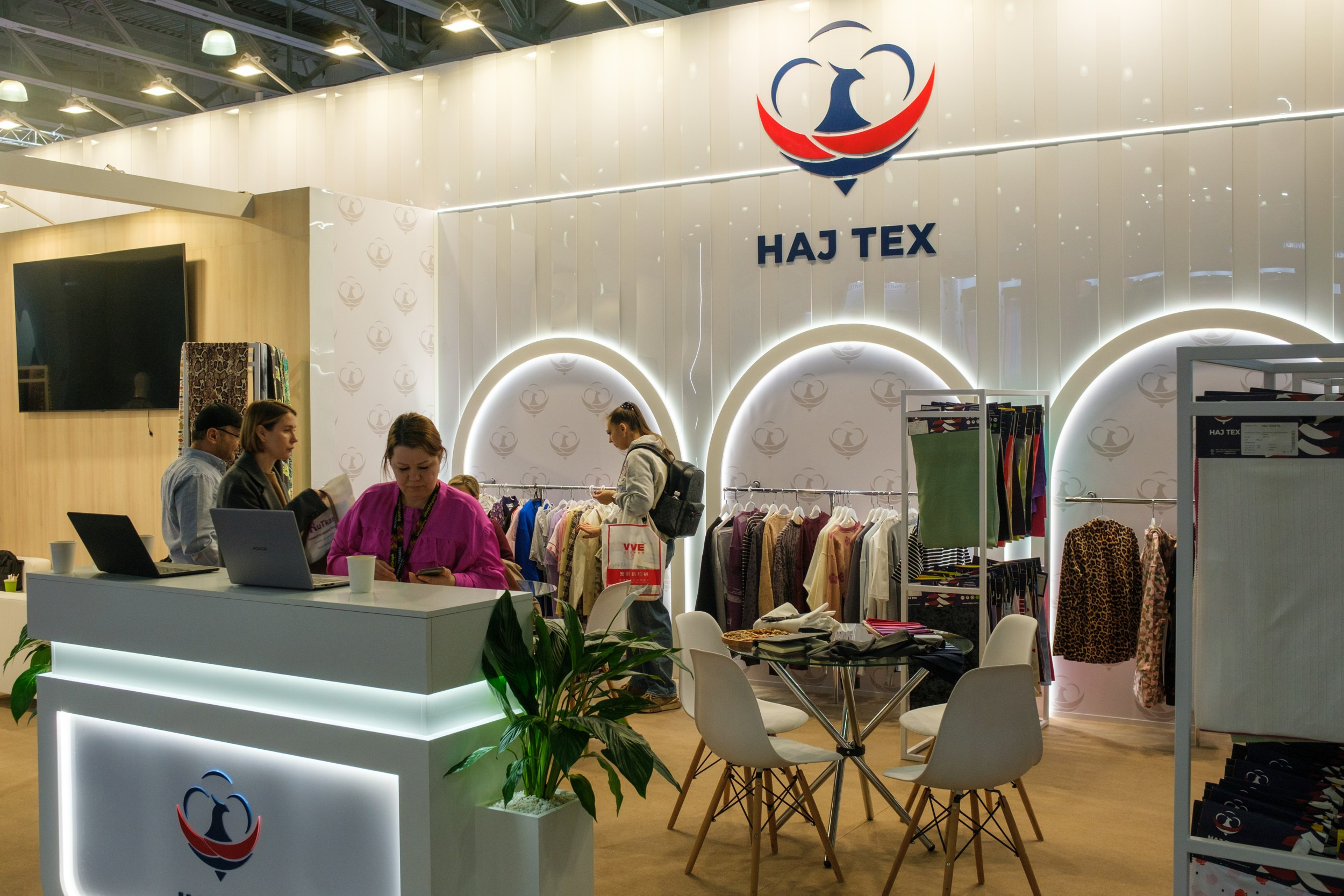 HAJ TEX зал на выставке Интерткань 2026
