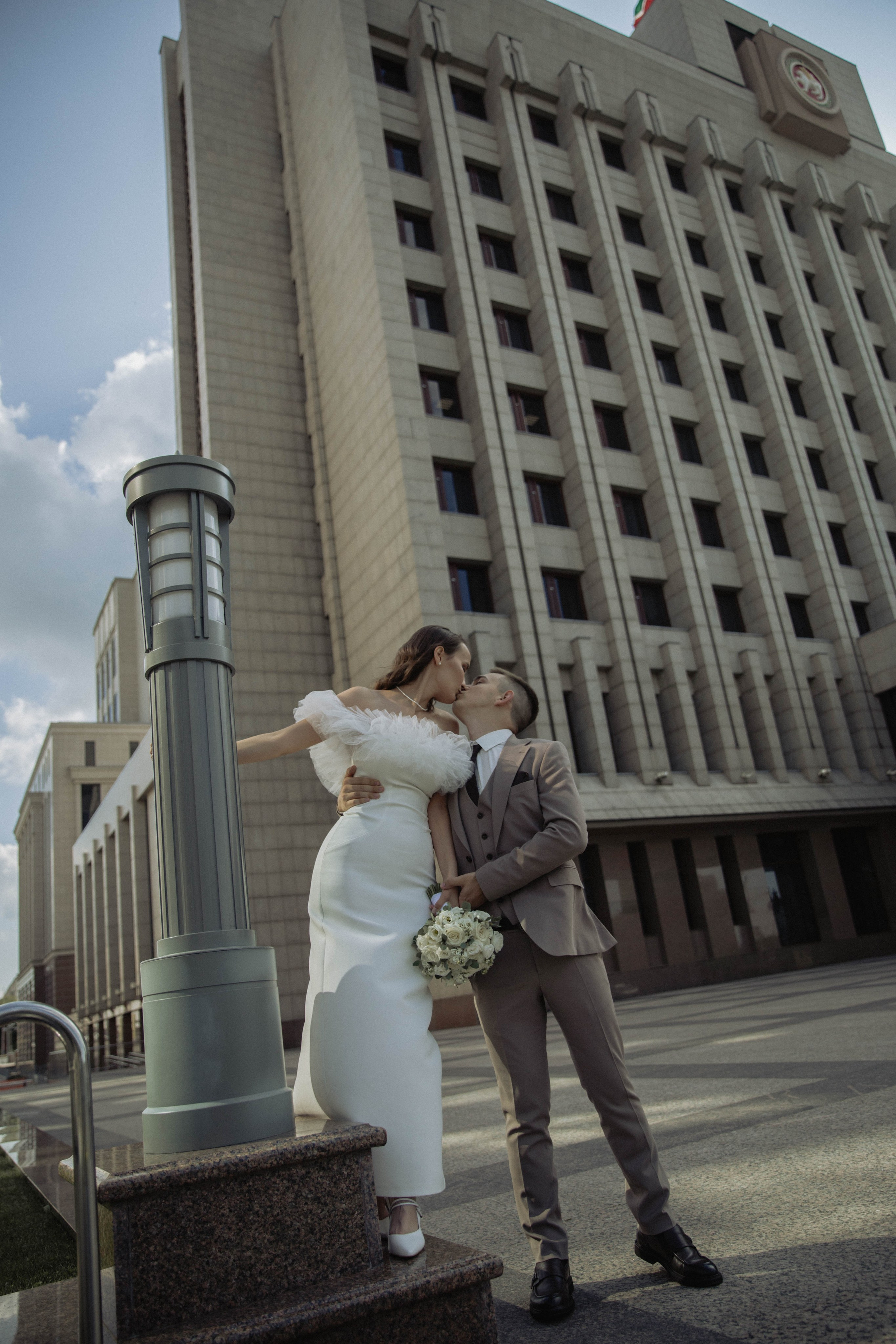 Свадебная прогулка Андрея и Анастасии. Портретный фотограф в Казани Алёна Евсеева