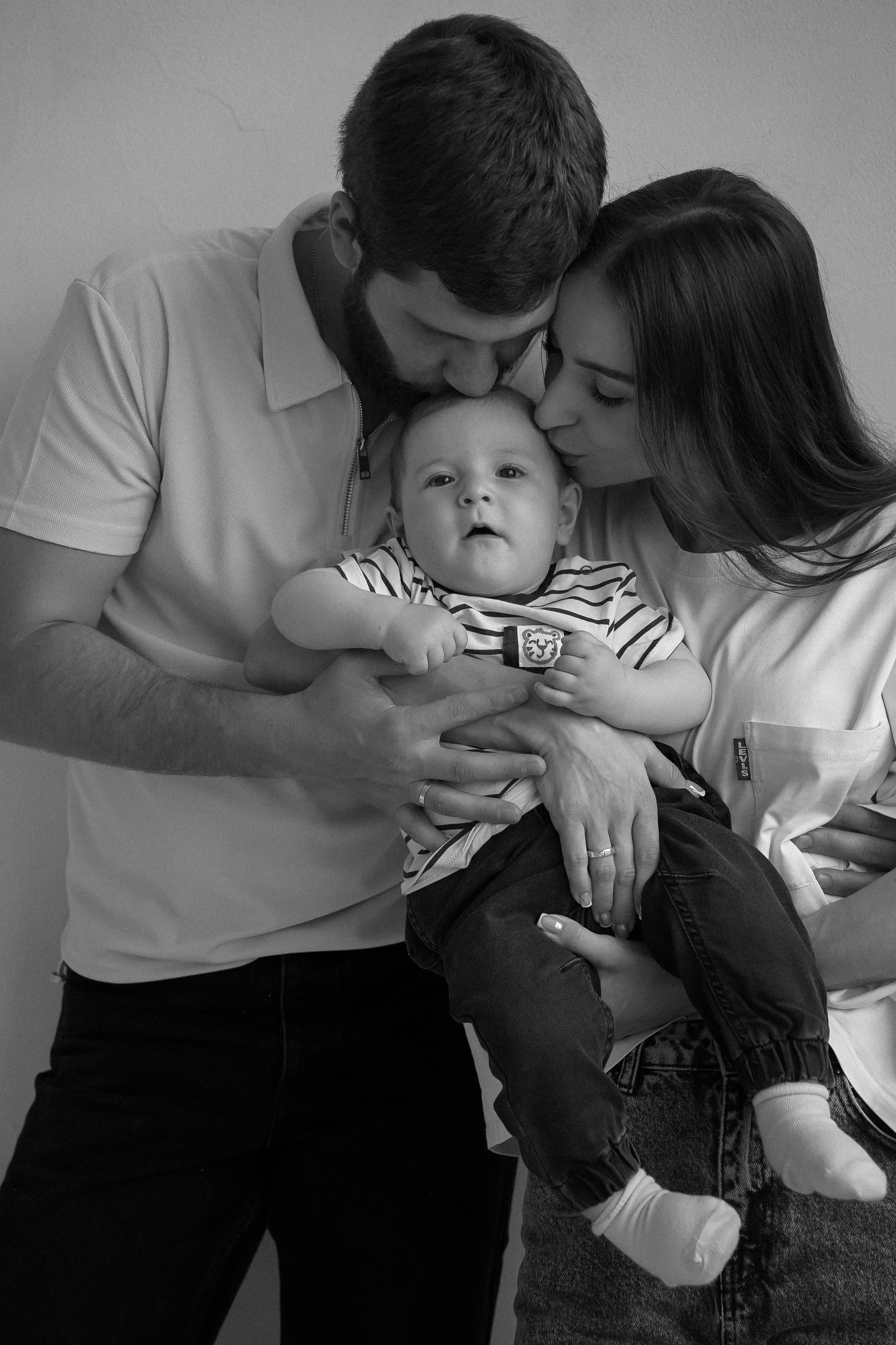 Ира, Вадим и Лёва. Свадебный фотограф в Москве Яна Деньгина