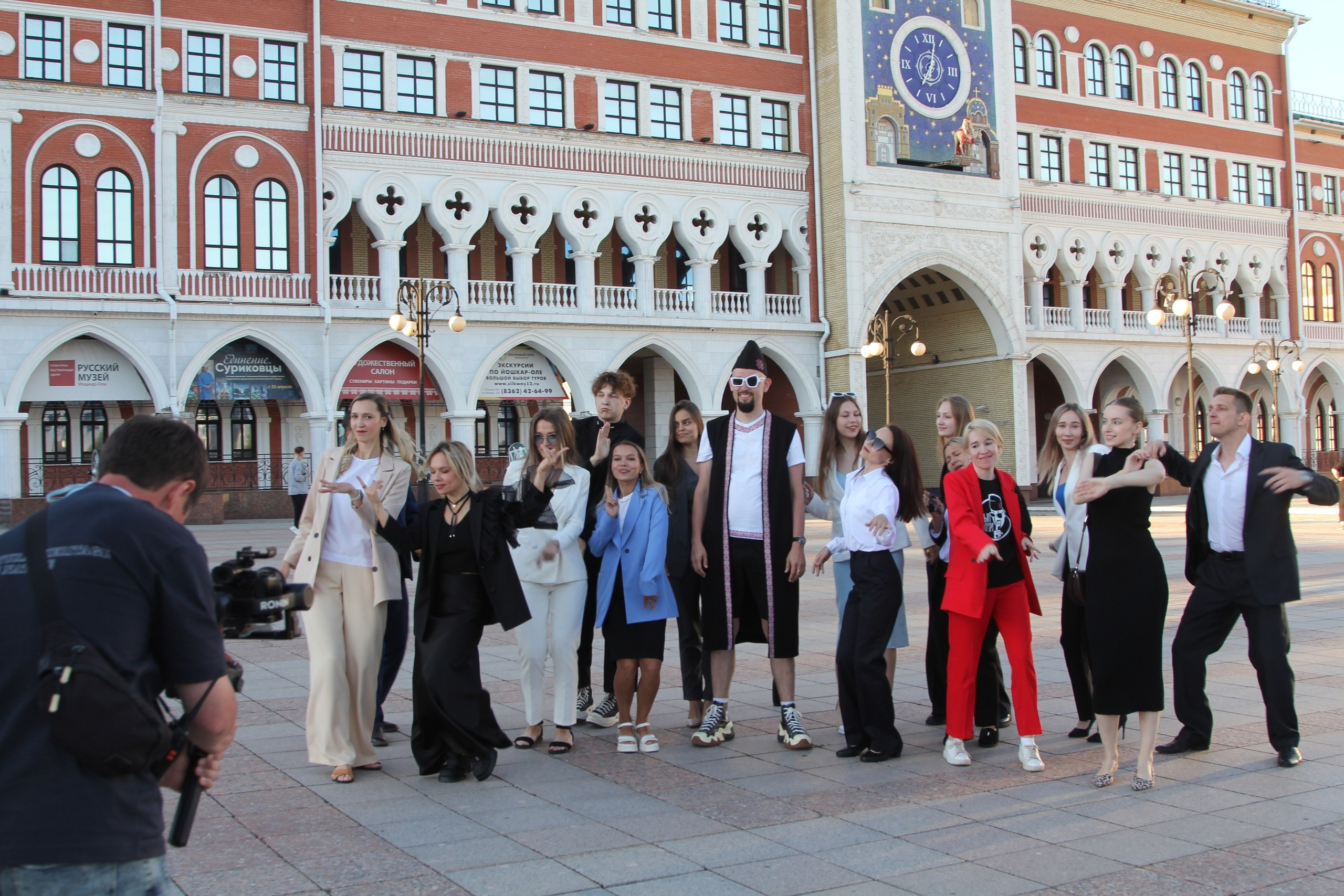 Фото со съемок. Видео Йошкар-Ола