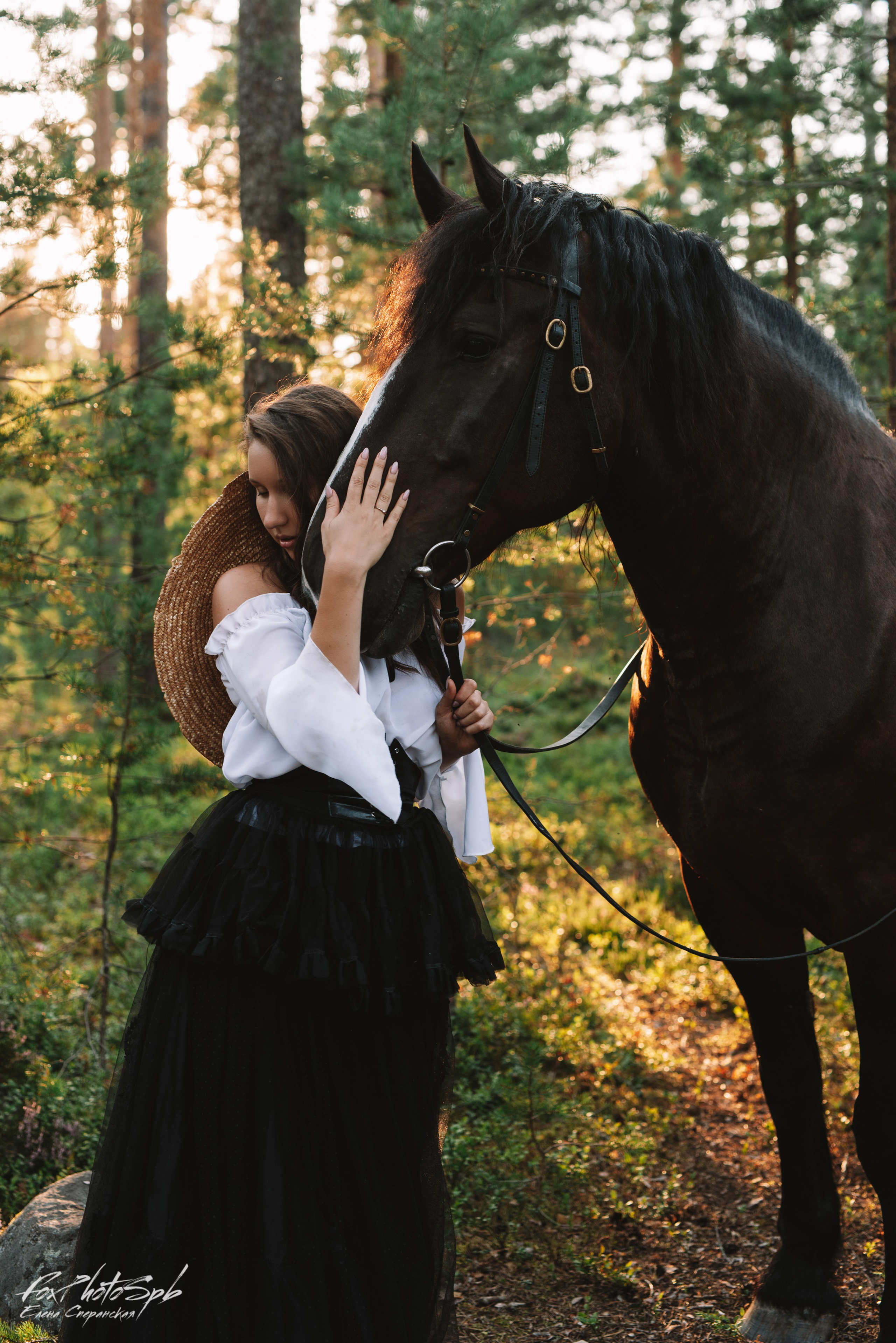 С лошадками. Фотограф в Санкт-Петербурге и Ленинградской области