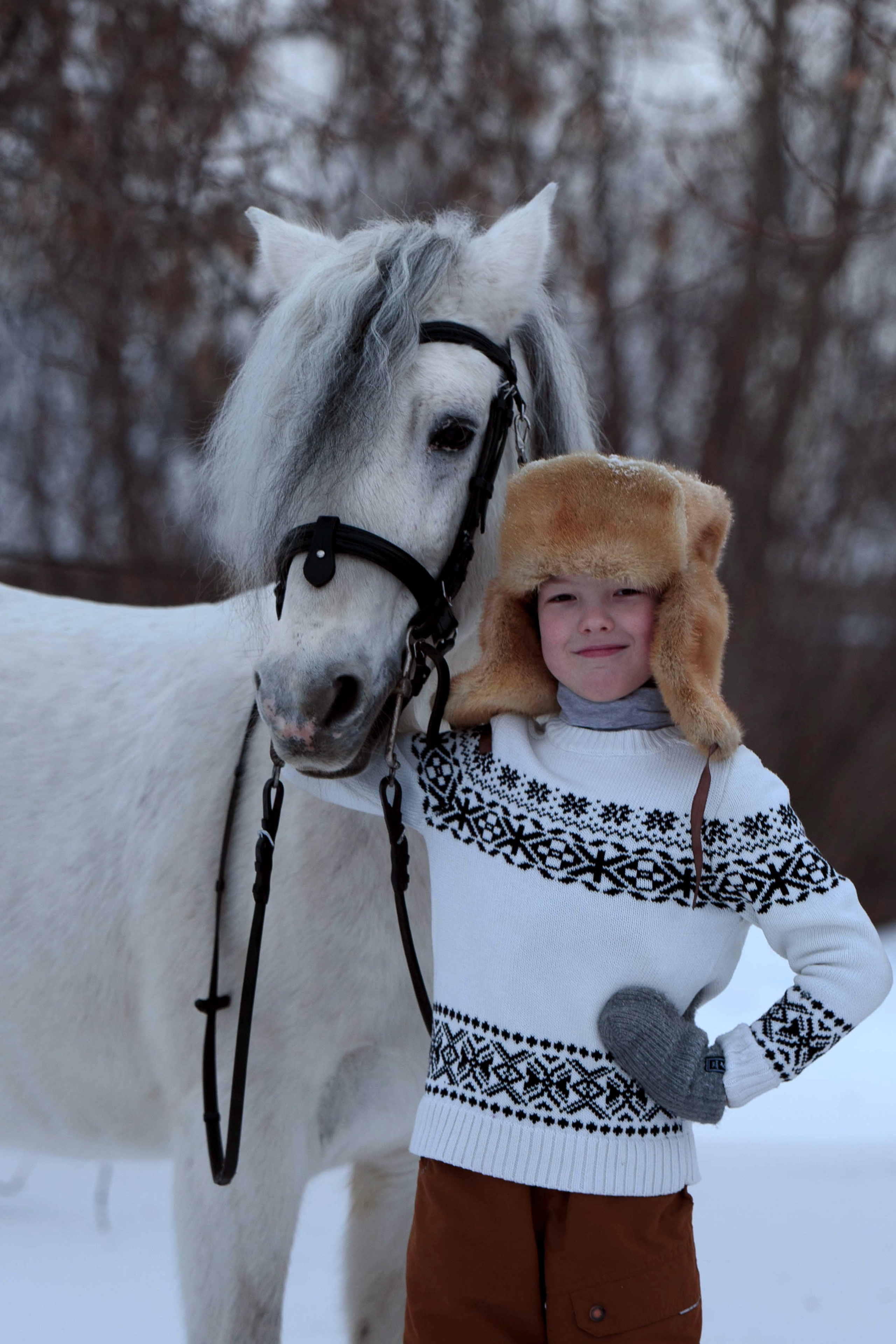 Пони и дети. Конный фотограф в Красноярске — Любовь Похабова