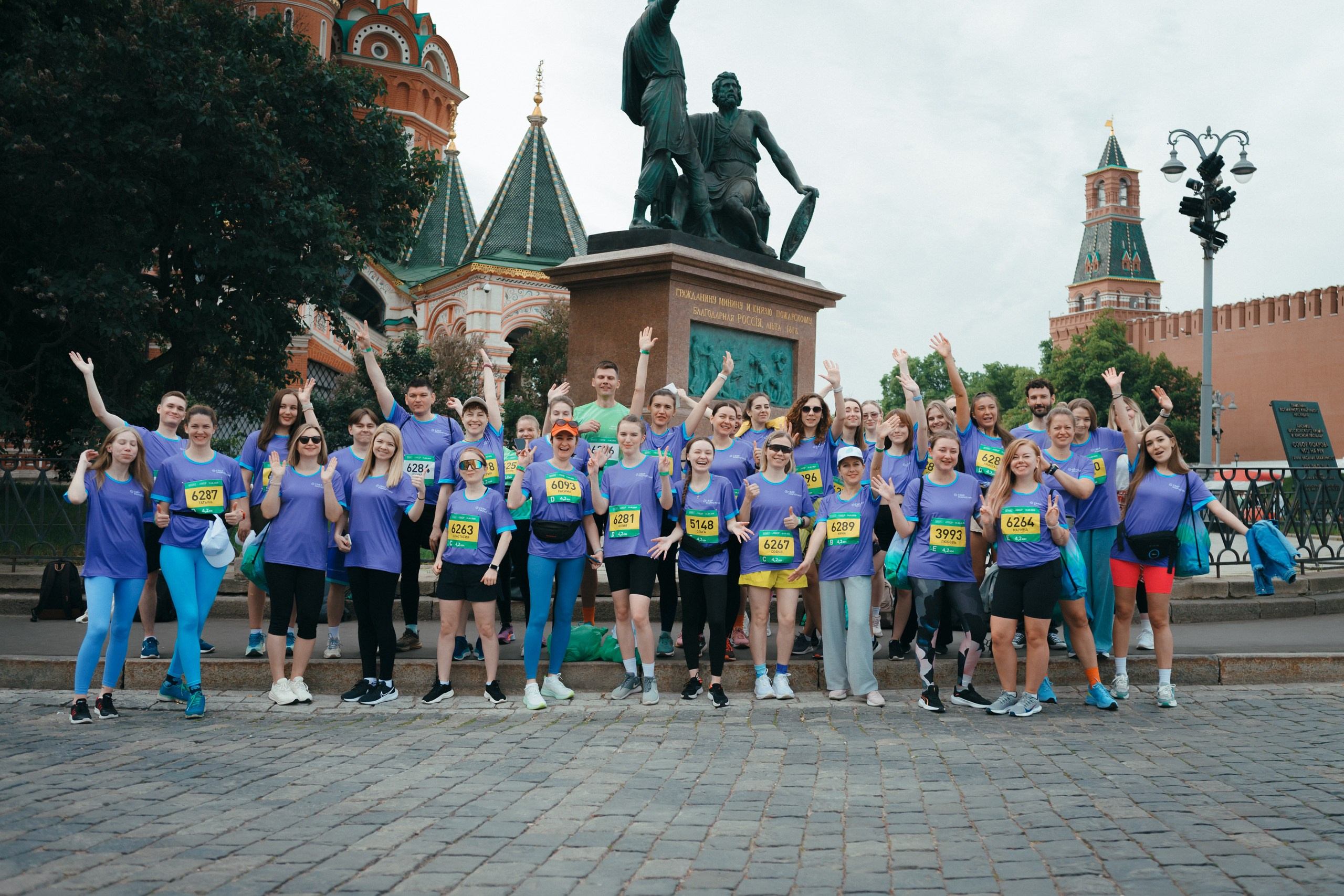 Фотосъёмка участников марафона в Москве. Komonev