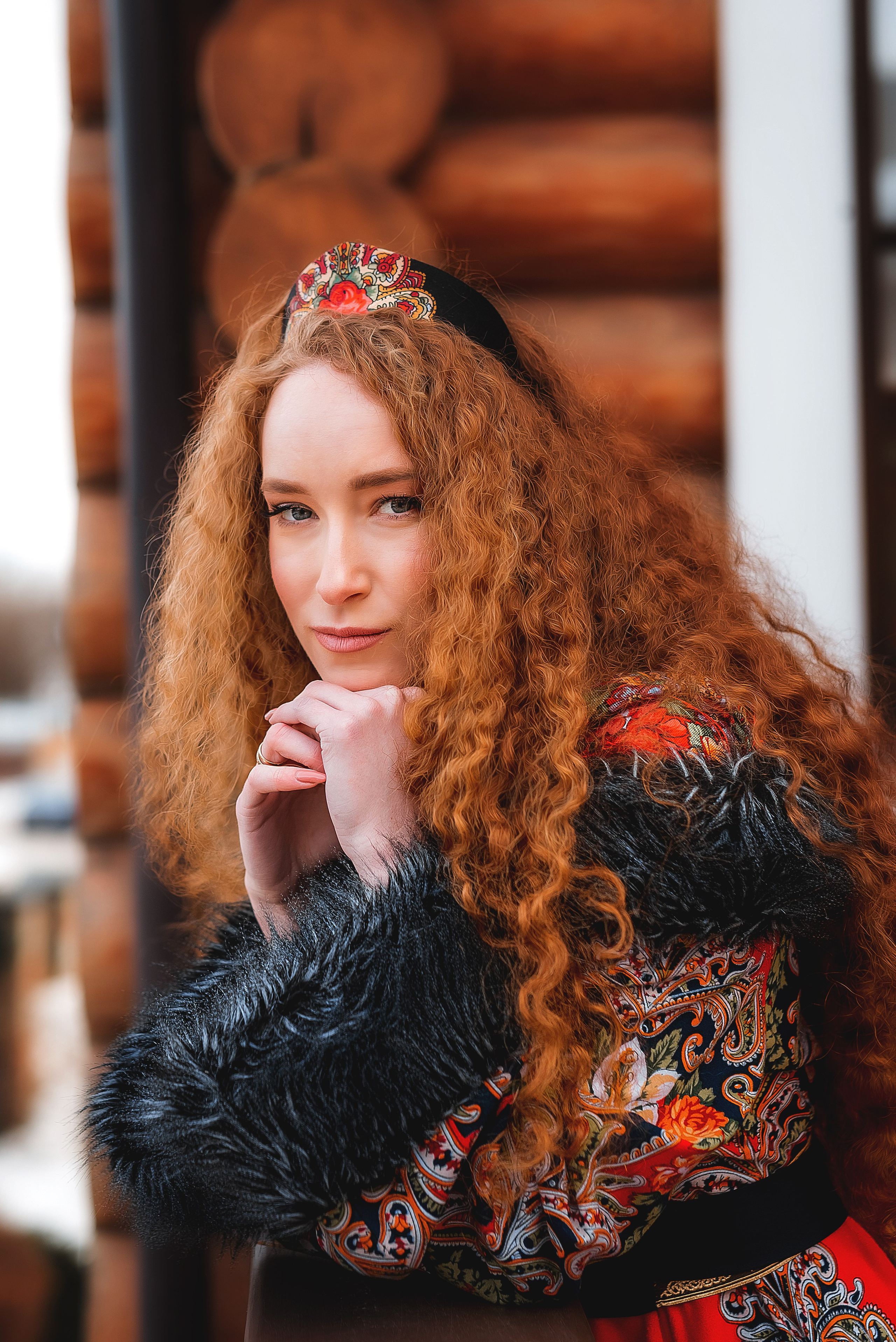 В стиле русская зима. Семейный, детский фотограф в Воронеже Анна Никитина